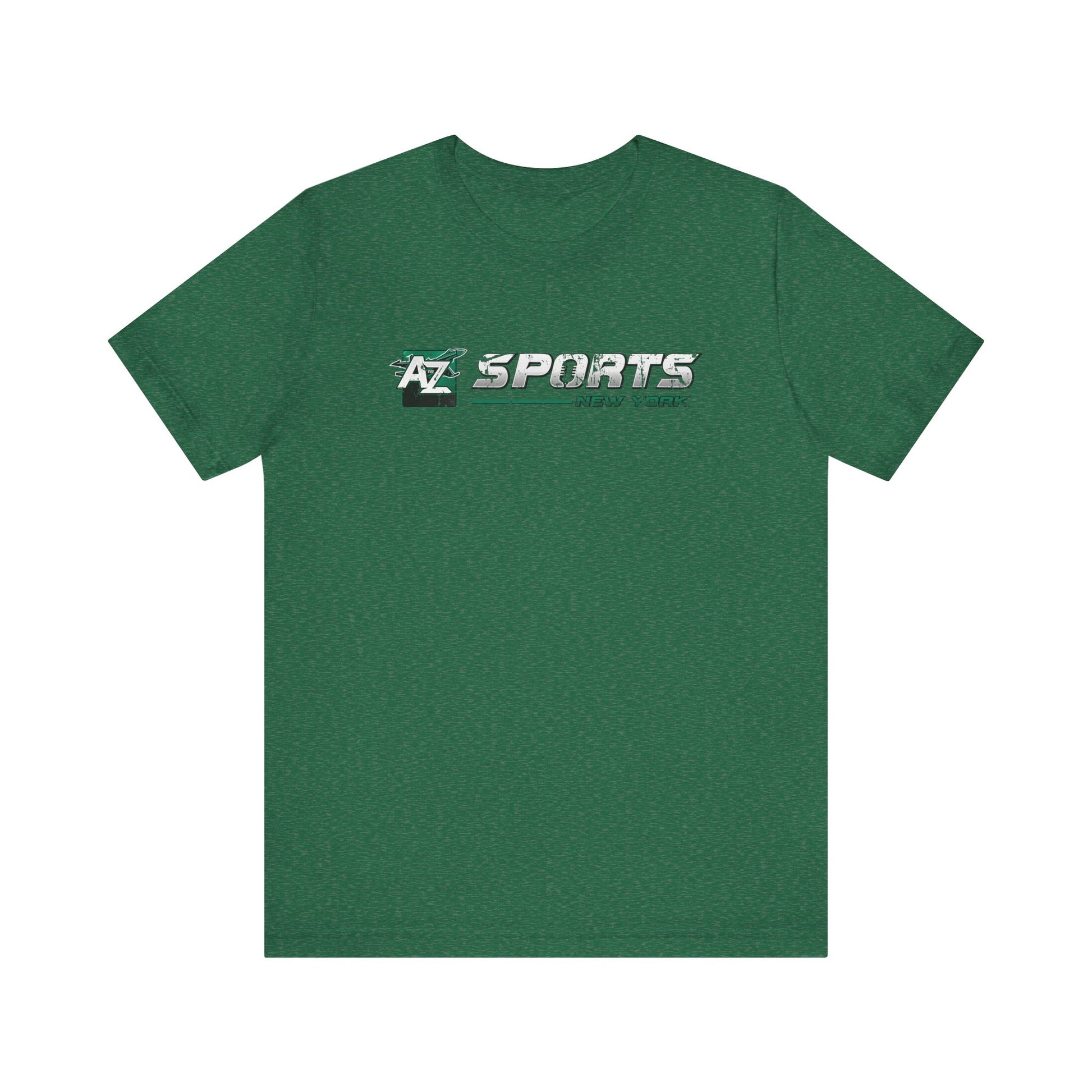 A to Z Sports Jets Distressed Horizontal T-Shirt
