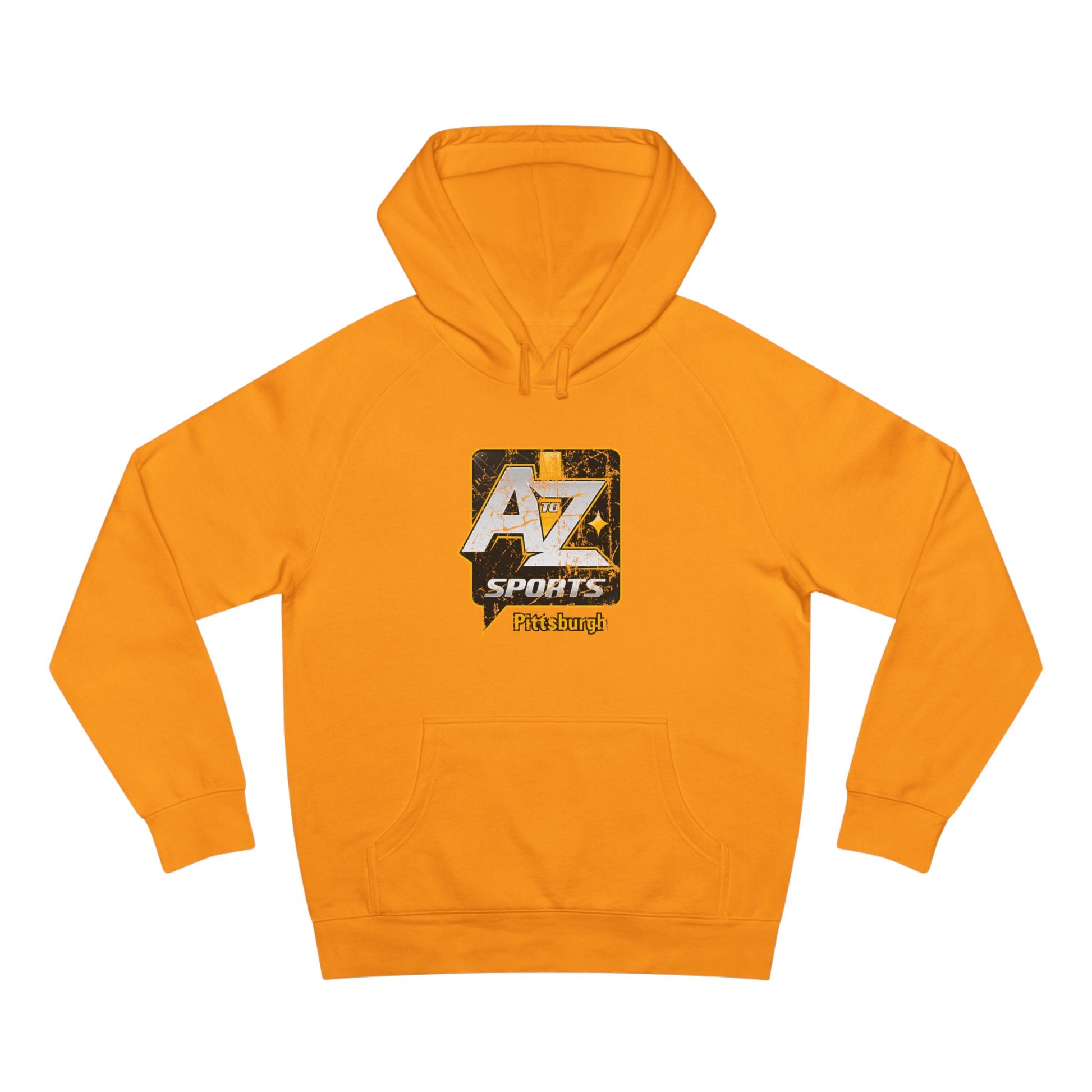 A to Z Sports Steelers Distressed Hoodie