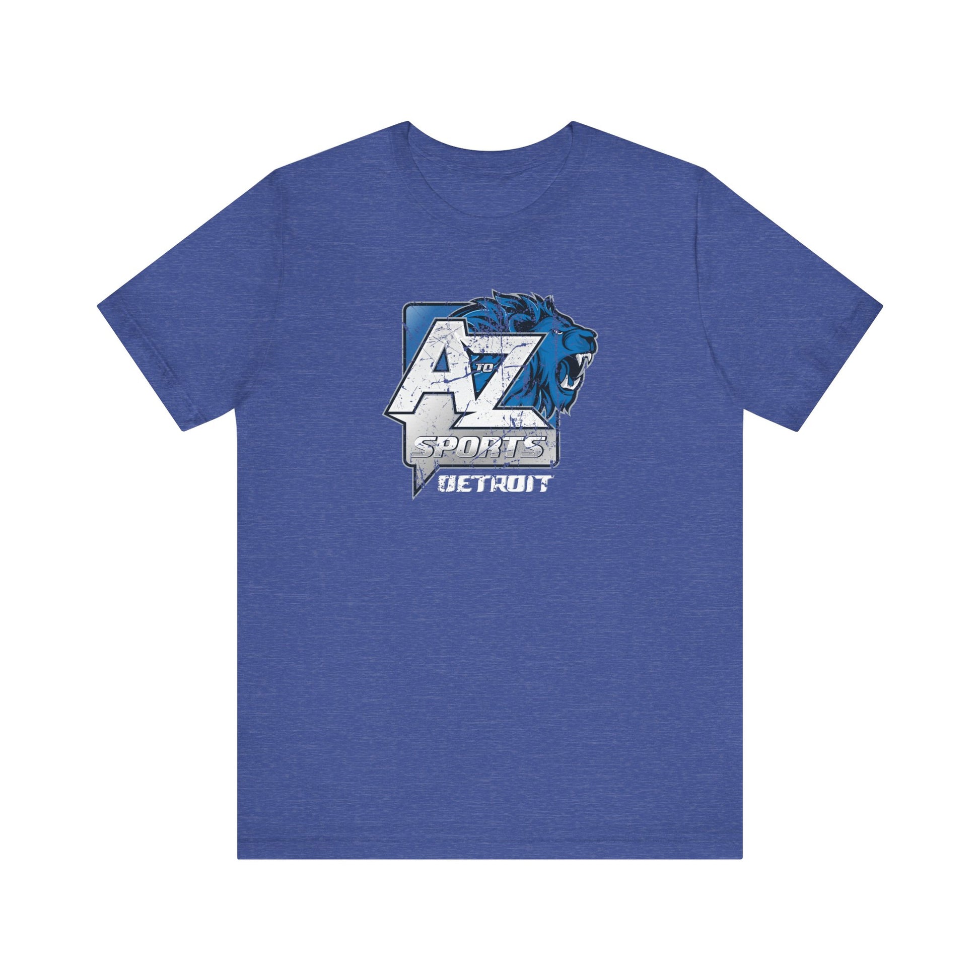 A to Z Sports Lions Distressed T-Shirt