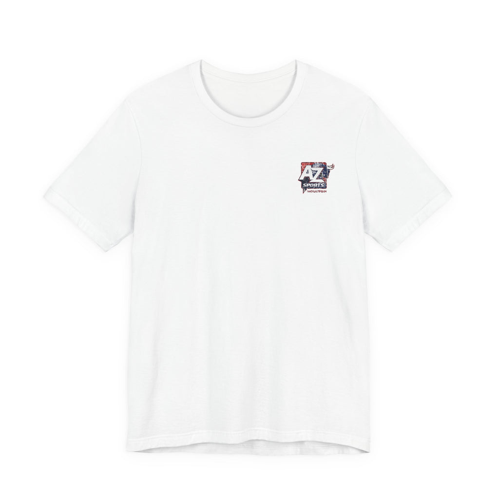 A to Z Sports Texans Distressed Pocket T-Shirt