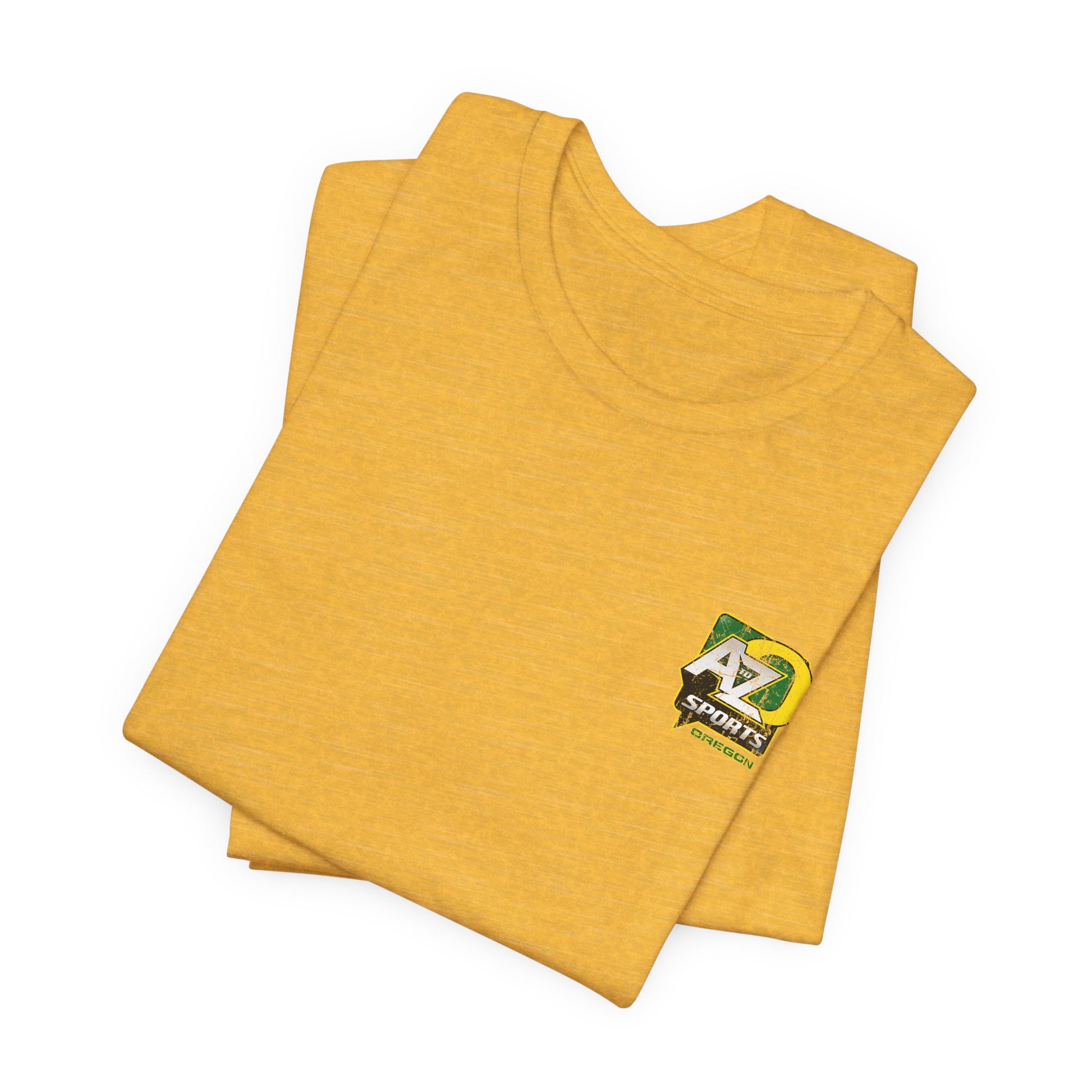 A to Z Sports Oregon Distressed Pocket T-Shirt