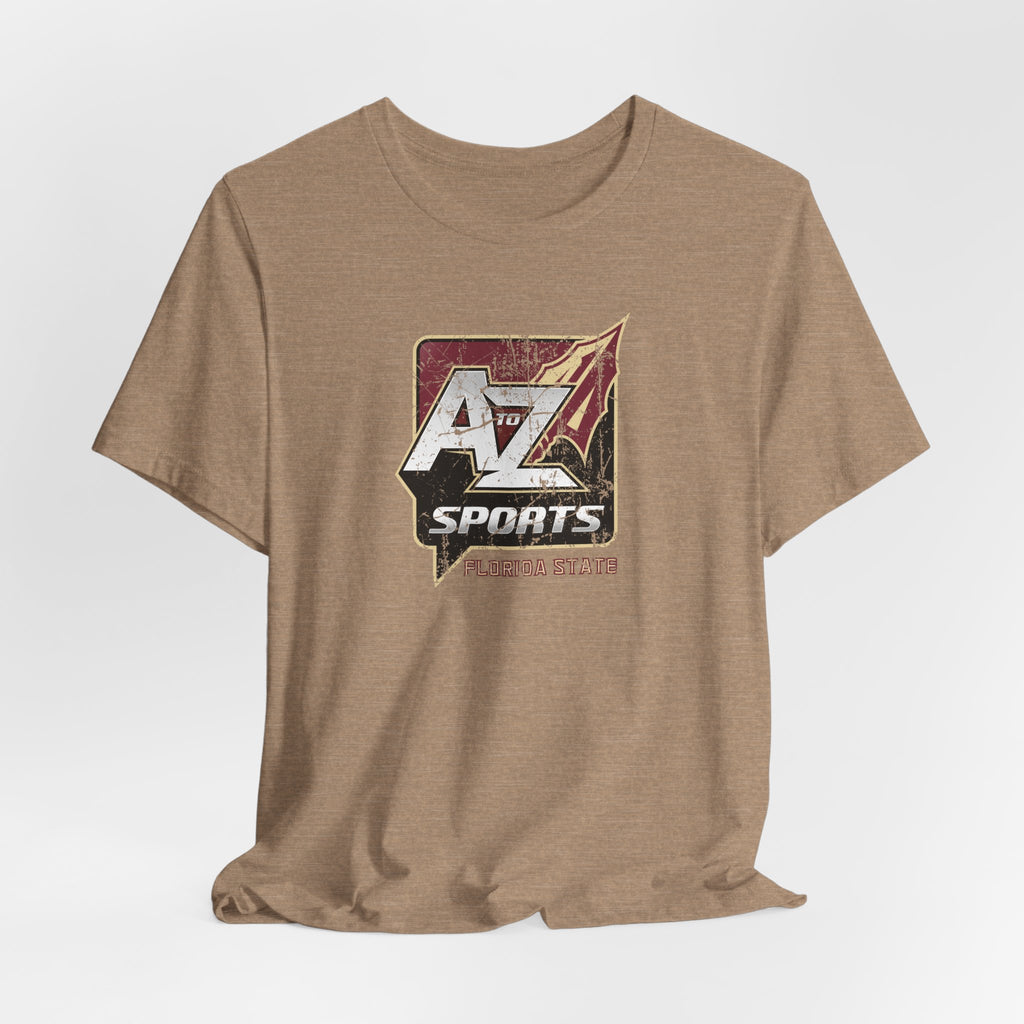 A to Z Sports Florida State Distressed T-Shirt