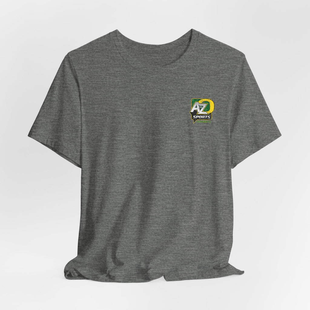 A to Z Sports Oregon Distressed Pocket T-Shirt