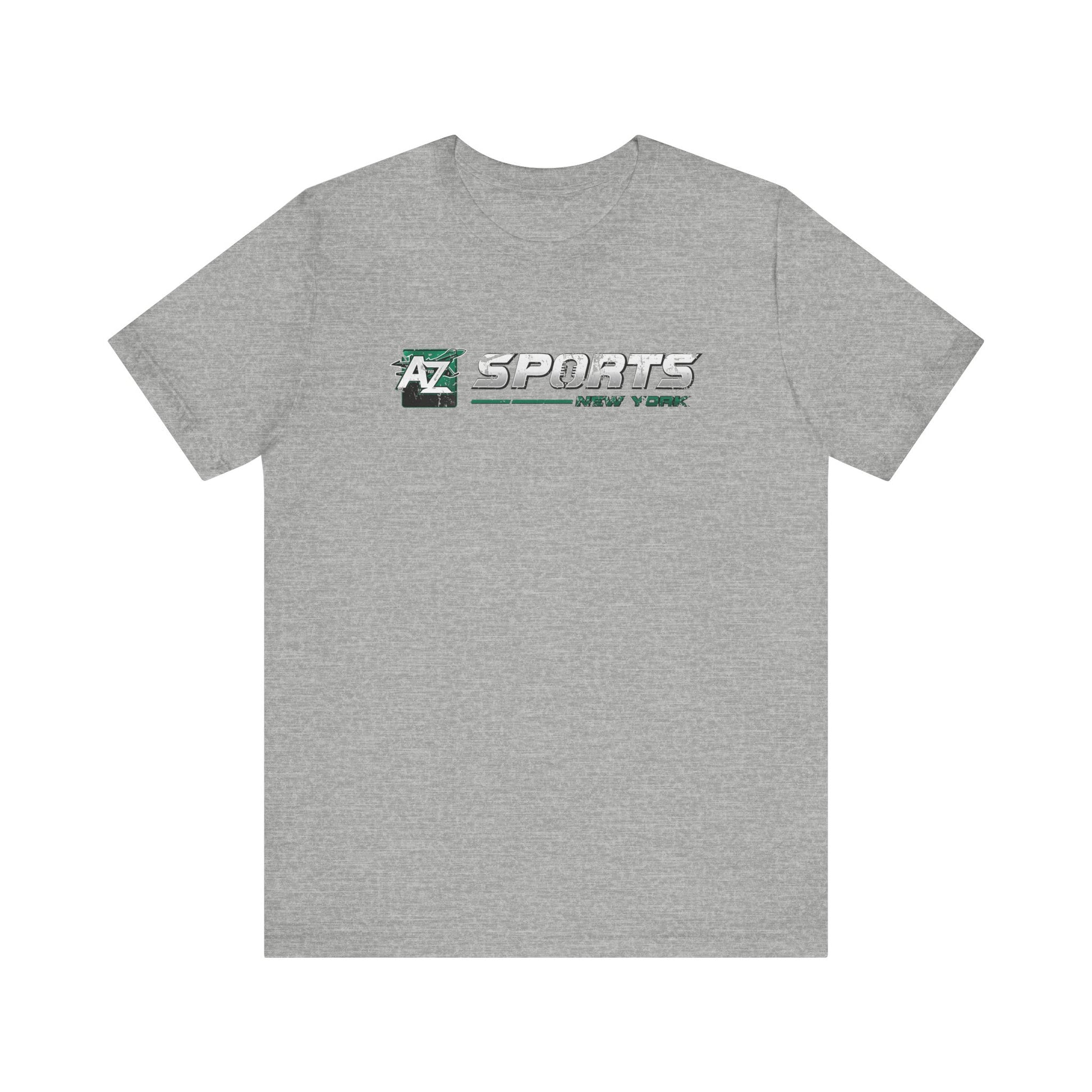 A to Z Sports Jets Distressed Horizontal T-Shirt