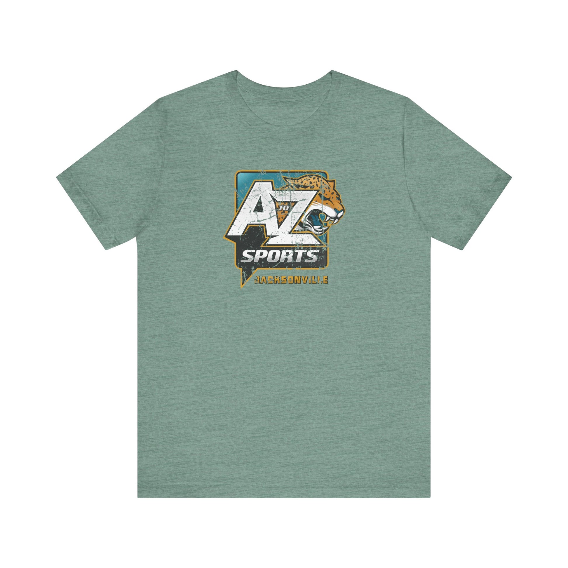 A to Z Sports Jaguars Distressed T-Shirt