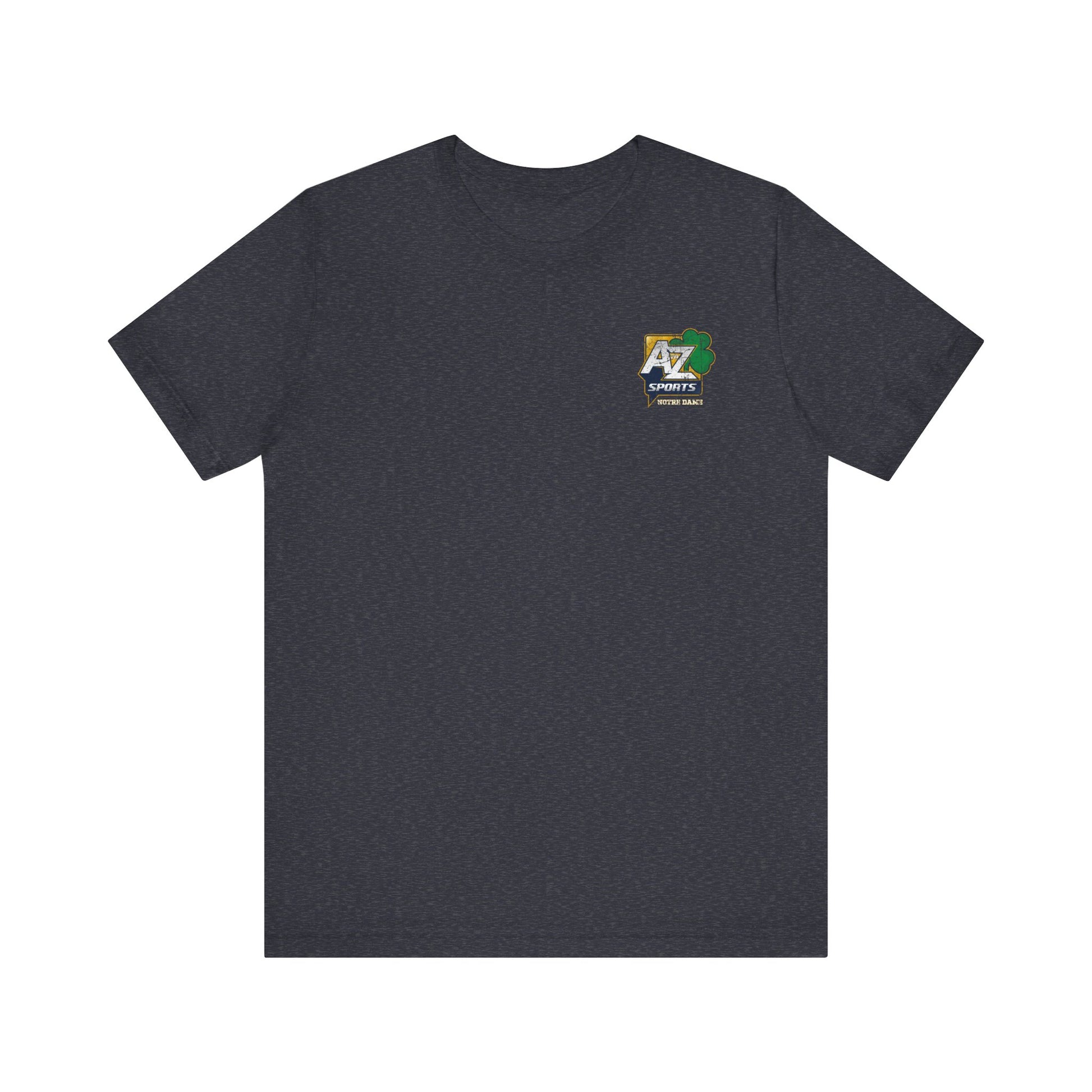 A to Z Sports Notre Dame Distressed Pocket T-Shirt