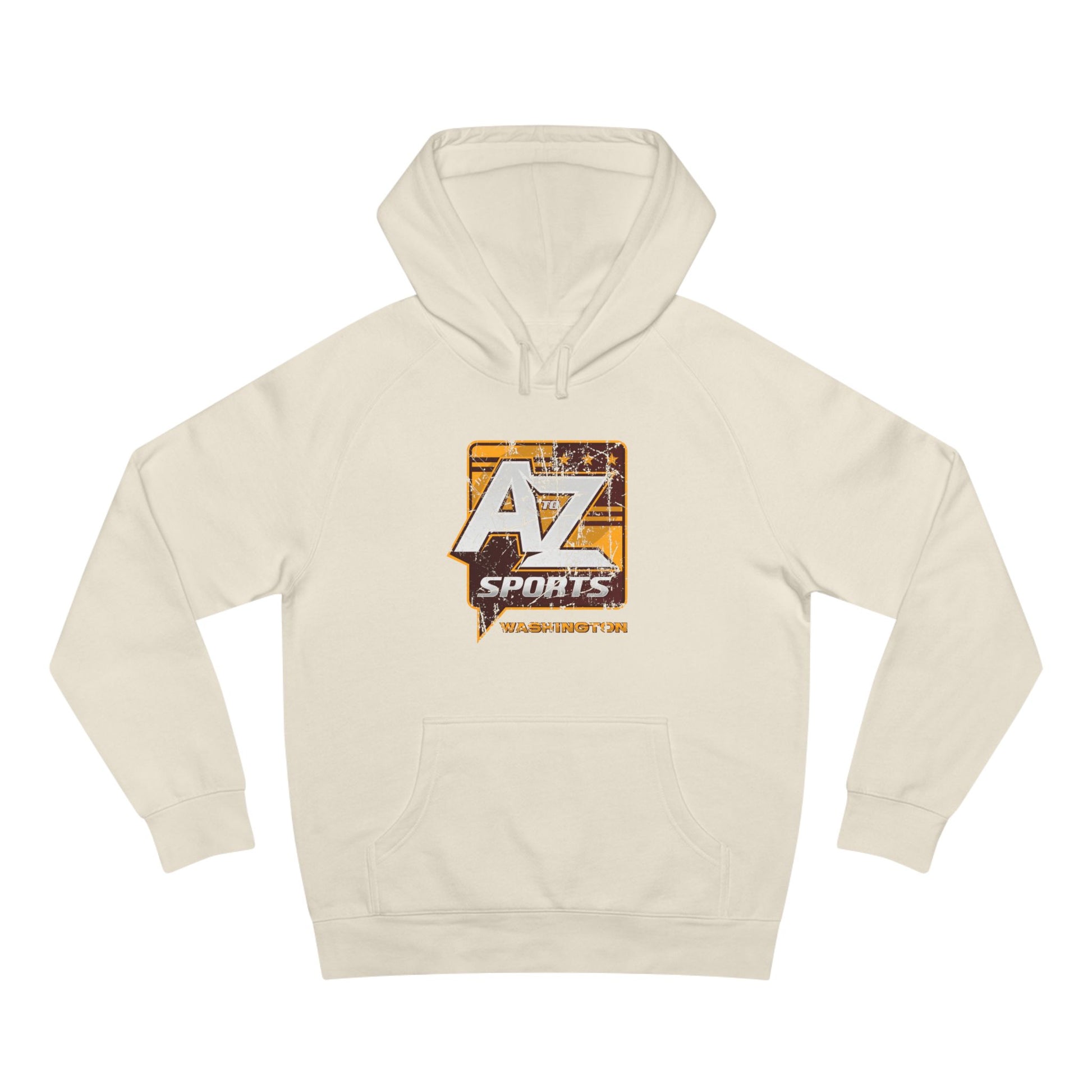 A to Z Sports Commanders Distressed Hoodie