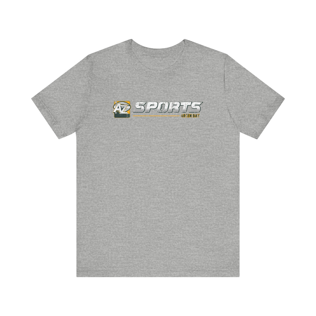 A to Z Sports Packers Distressed Horizontal T-Shirt