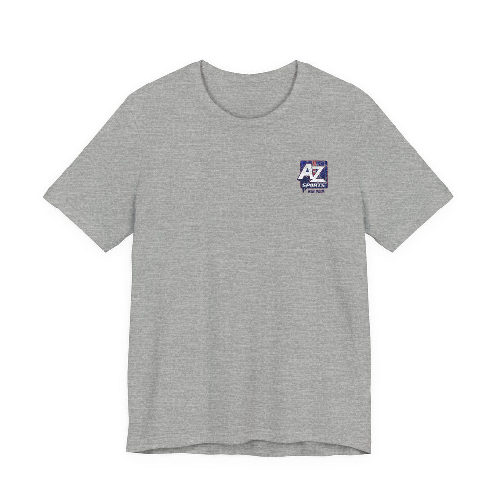 A to Z Sports Giants Distressed Pocket T-Shirt