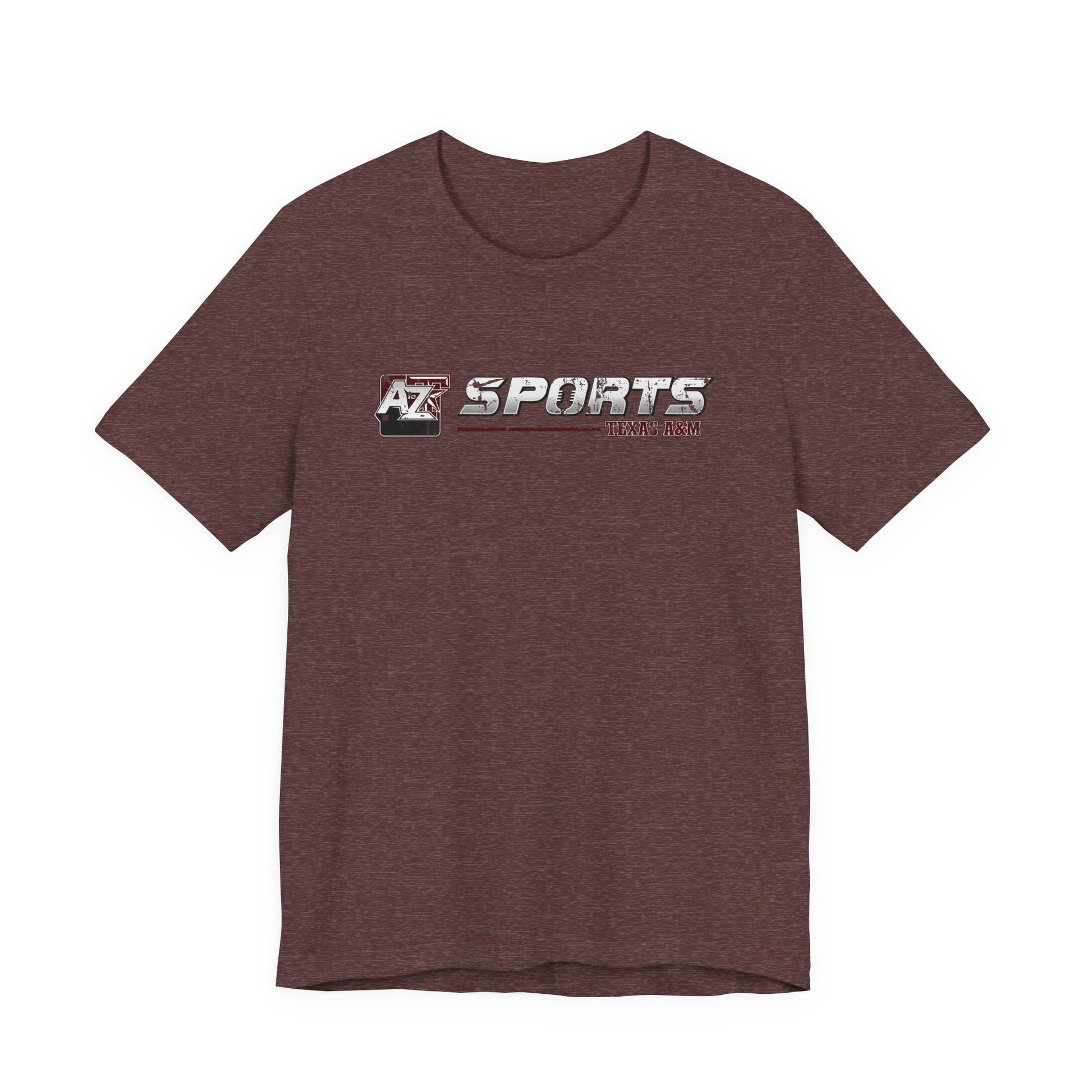 A to Z Sports Texas A&M Distressed Horizontal T-Shirt