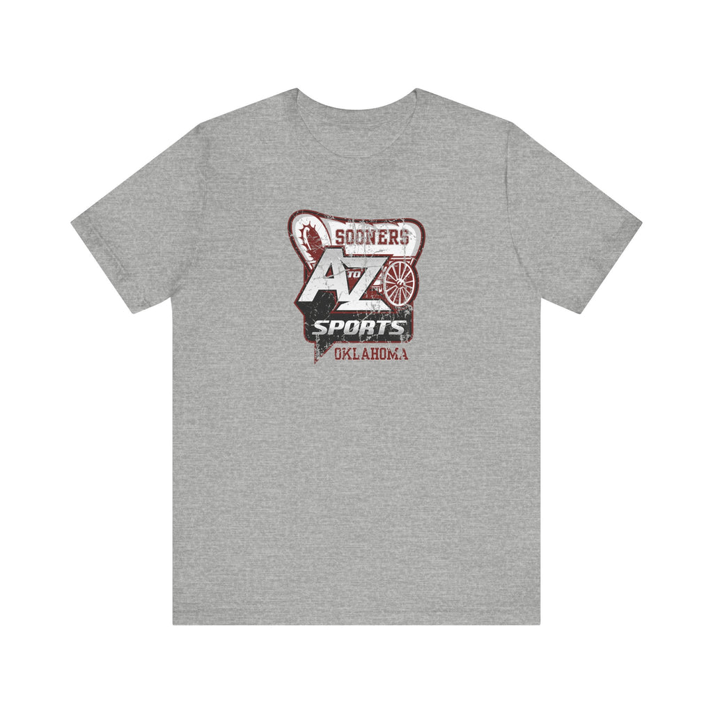 A to Z Sports Oklahoma Distressed T-Shirt