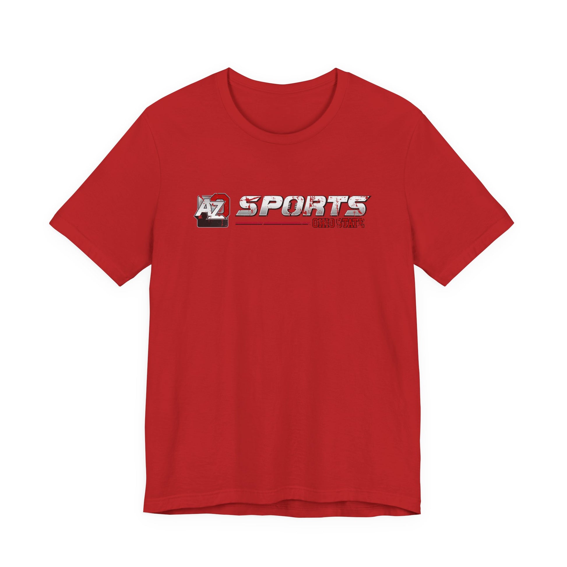 A to Z Sports Ohio State Distressed Horizontal T-Shirt