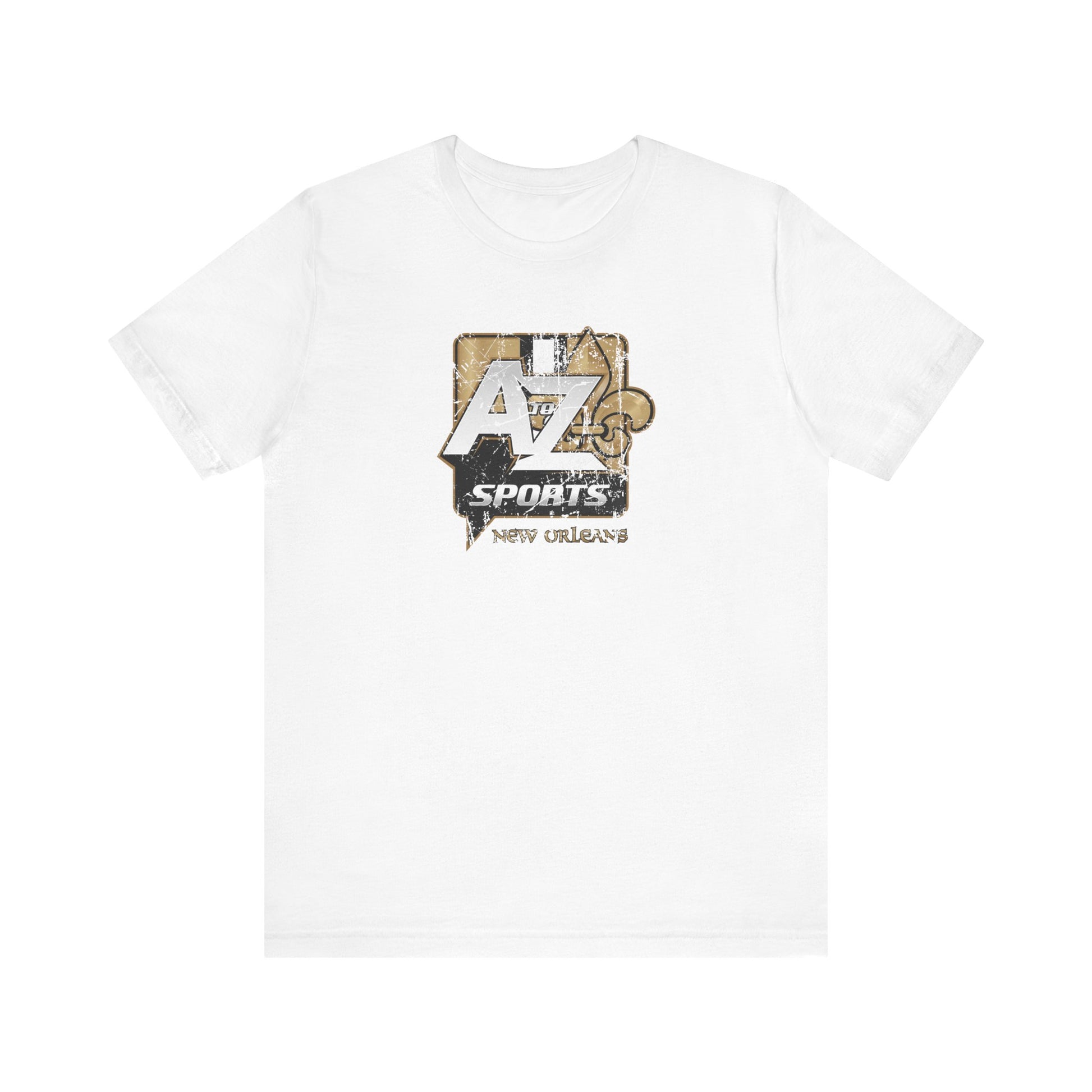 A to Z Sports Saints Distressed T-Shirt