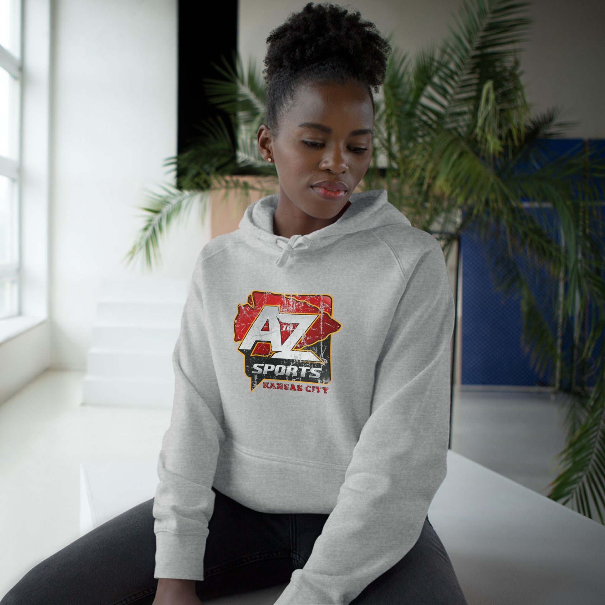 A to Z Sports Chiefs Distressed Hoodie