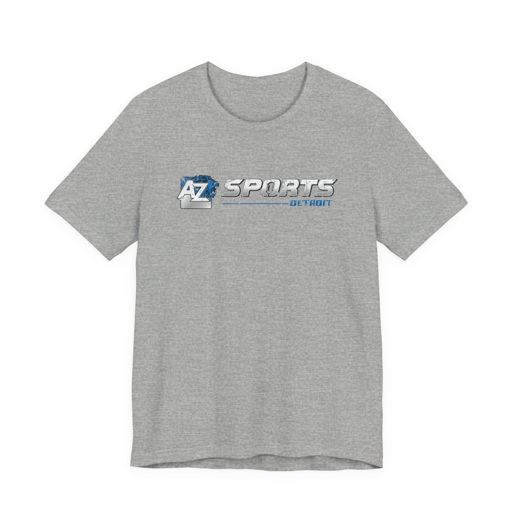 A to Z Sports Lions Distressed Horizontal T-Shirt