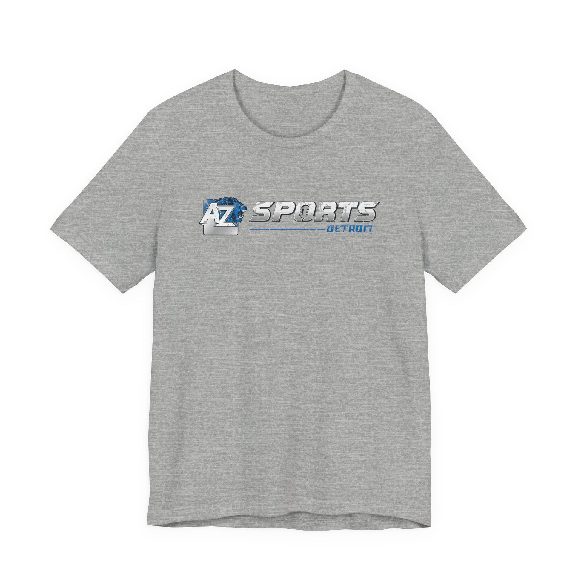 A to Z Sports Lions Distressed Horizontal T-Shirt