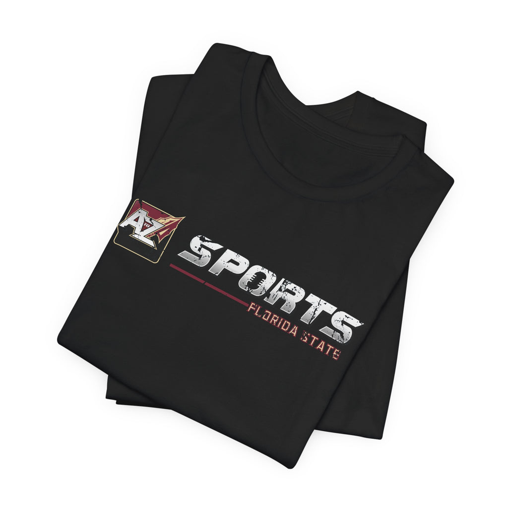 A to Z Sports Florida State Horizontal Distressed T-Shirt