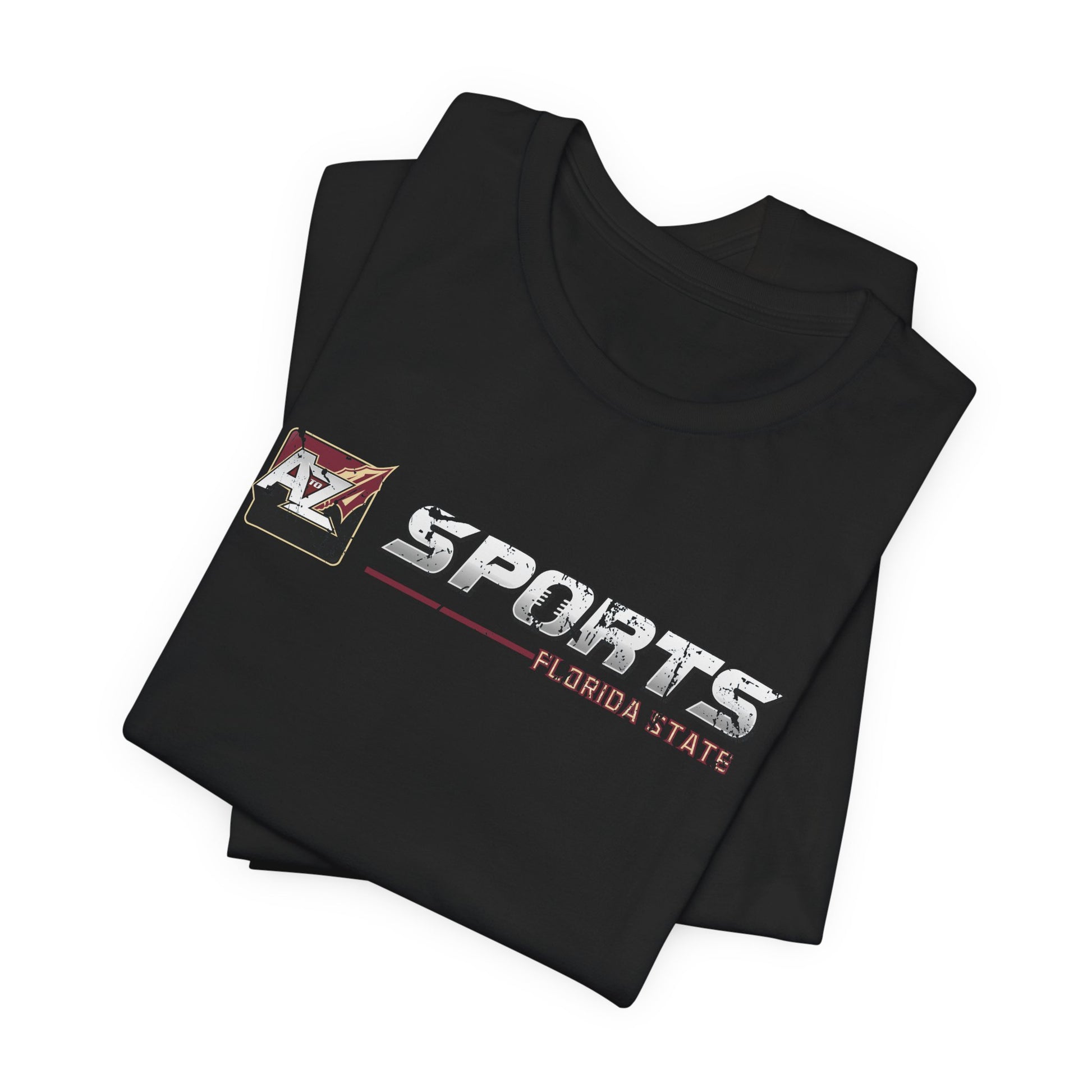 A to Z Sports Florida State Horizontal Distressed T-Shirt