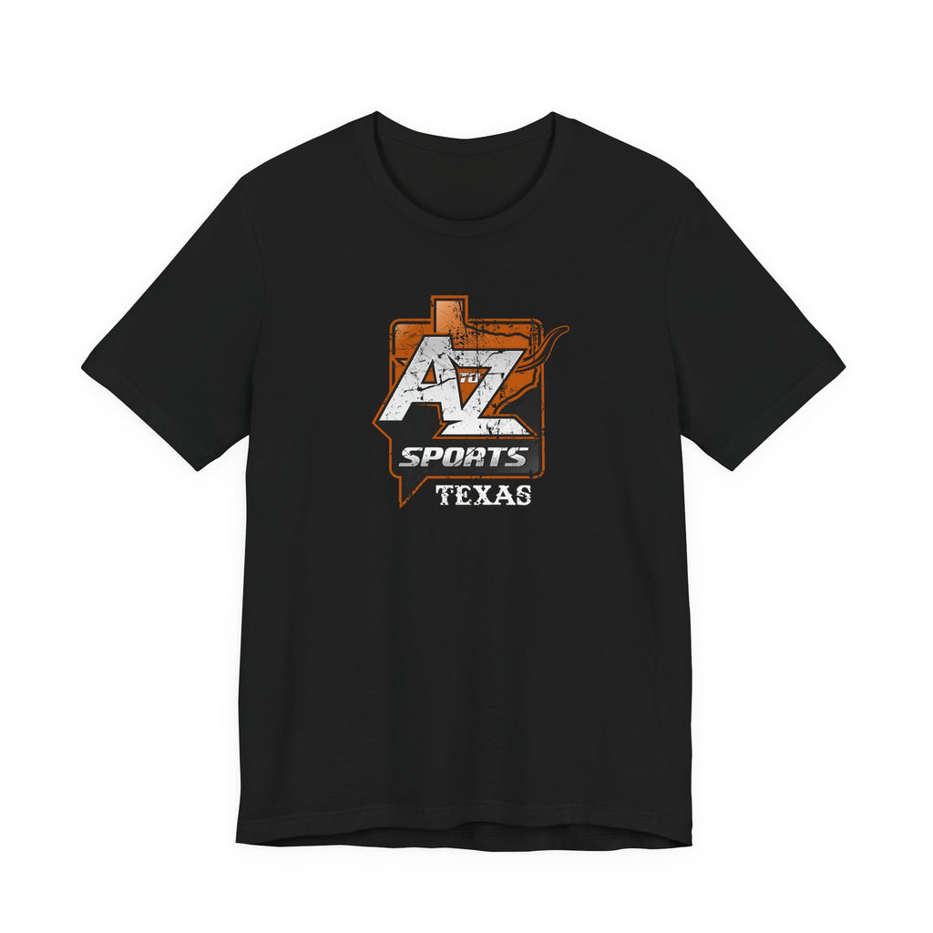 A to Z Sports Texas Distressed T-Shirt