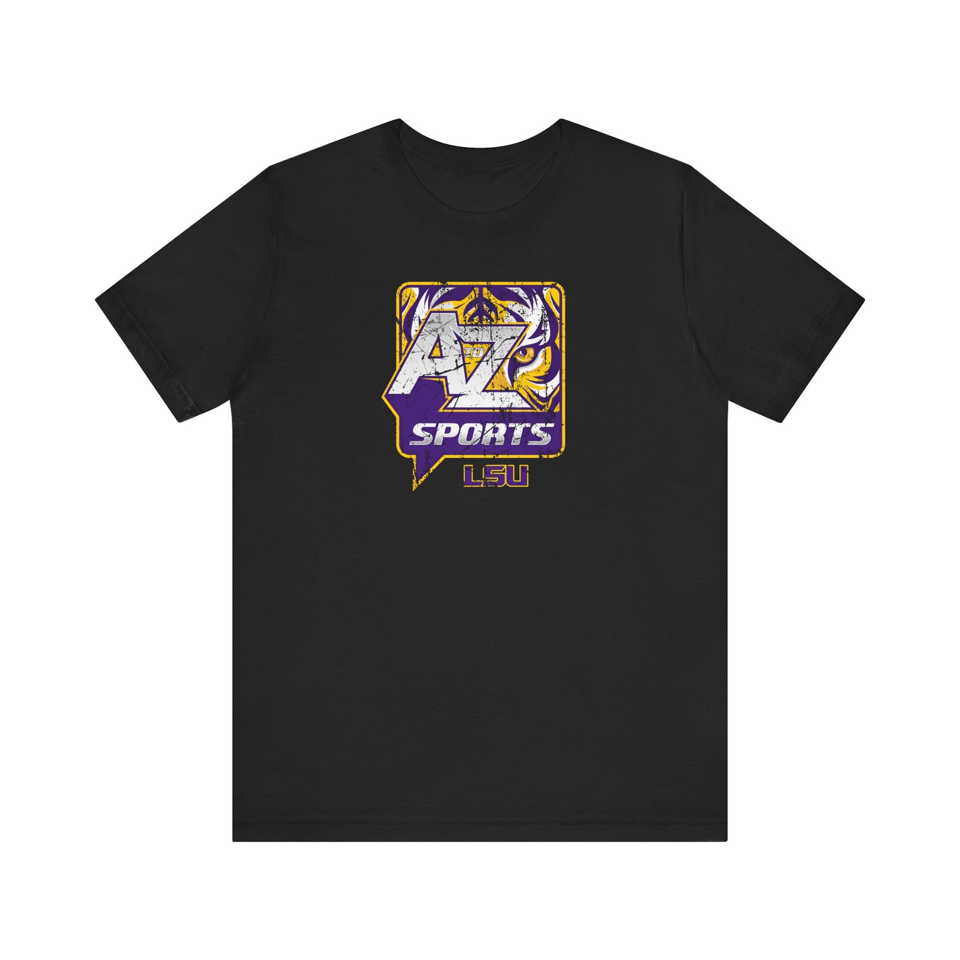 A to Z Sports LSU Distressed T-Shirt
