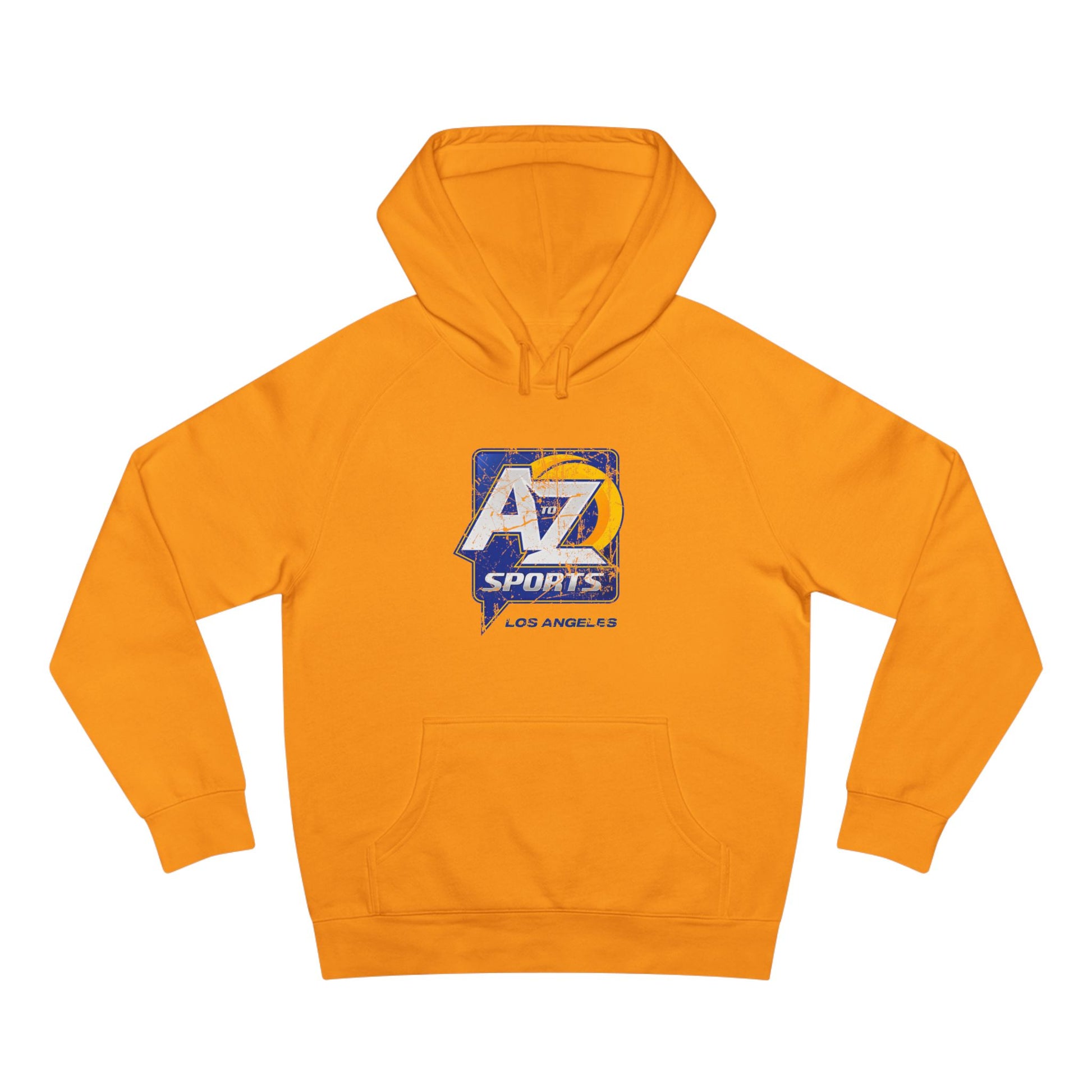 A to Z Sports Rams Distressed Hoodie