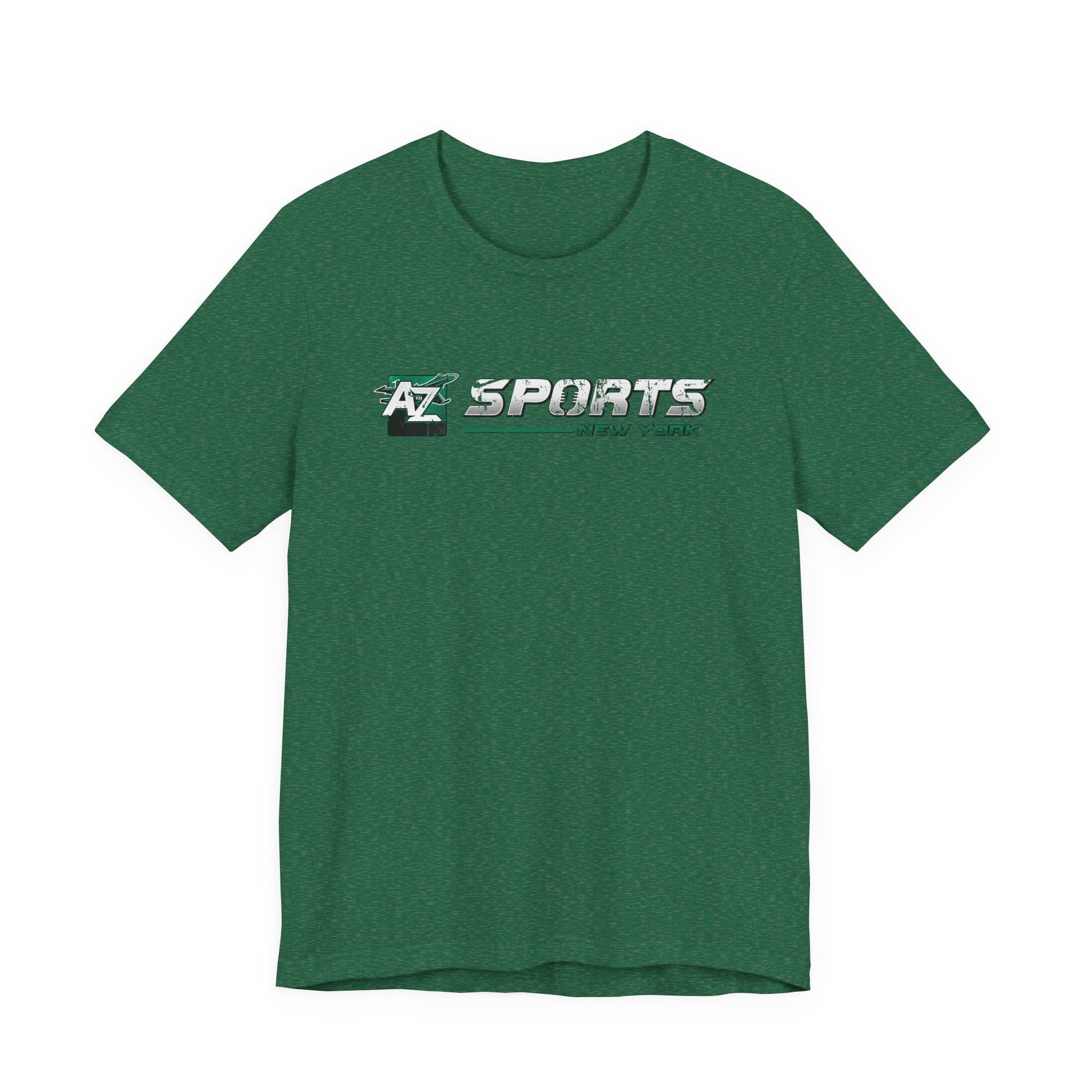 A to Z Sports Jets Distressed Horizontal T-Shirt