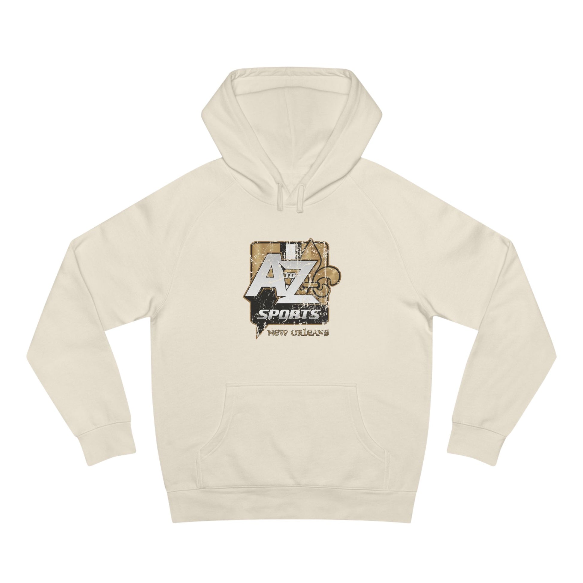 A to Z Sports Saints Distressed Hoodie