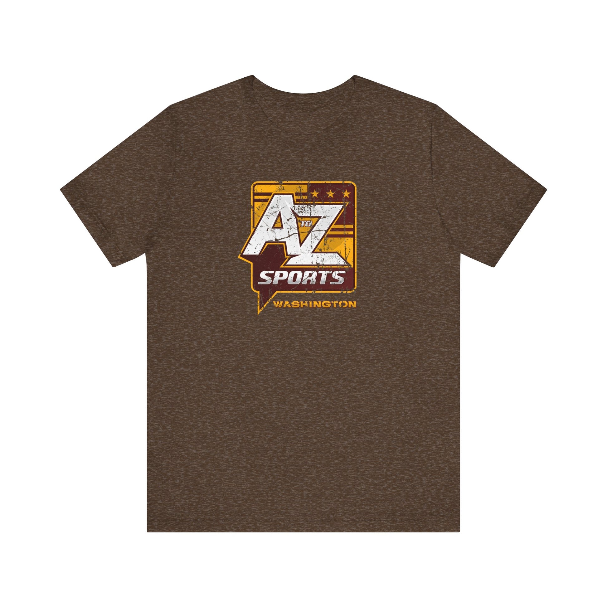 A to Z Sports Commanders Distressed Logo T-Shirt