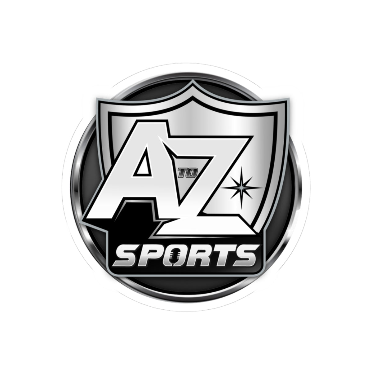A to Z Sports Raiders Sticker