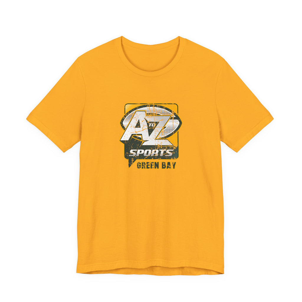 A to Z Sports Packers Distressed T-Shirt