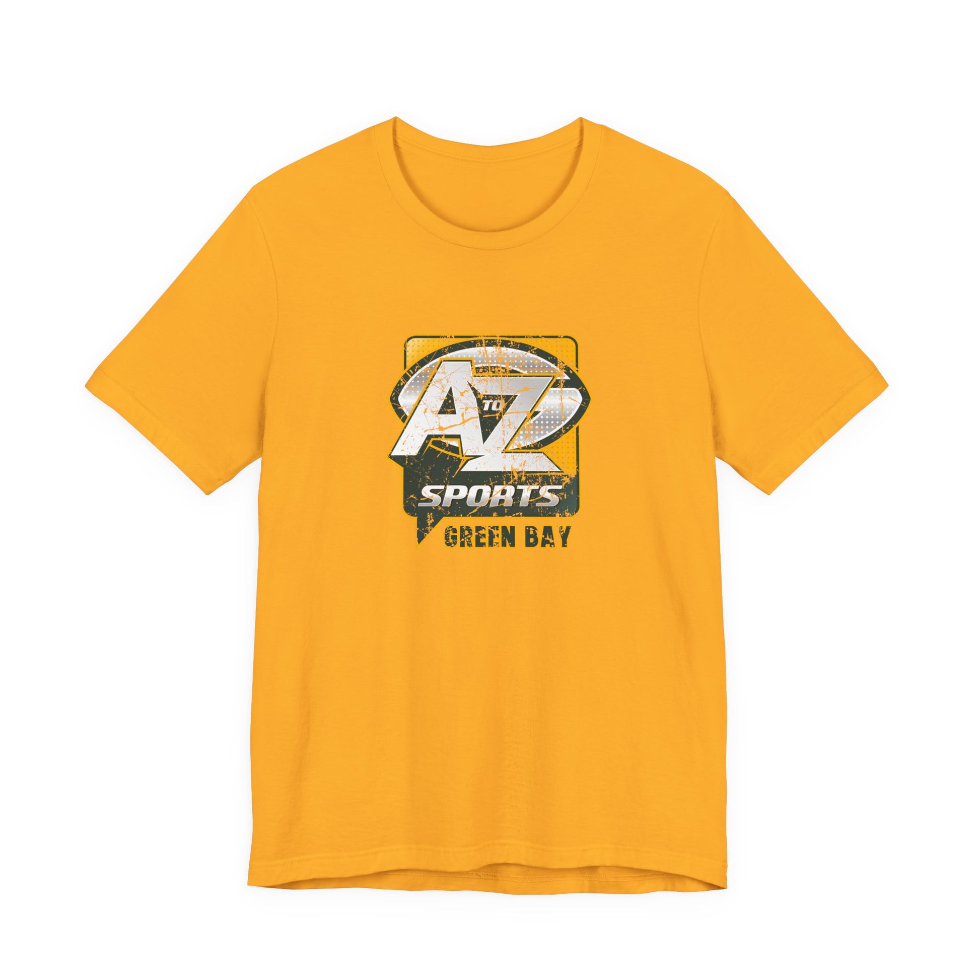 A to Z Sports Packers Distressed T-Shirt