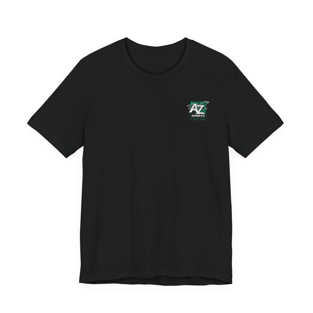 A to Z Sports Jets Distressed Pocket T-Shirt