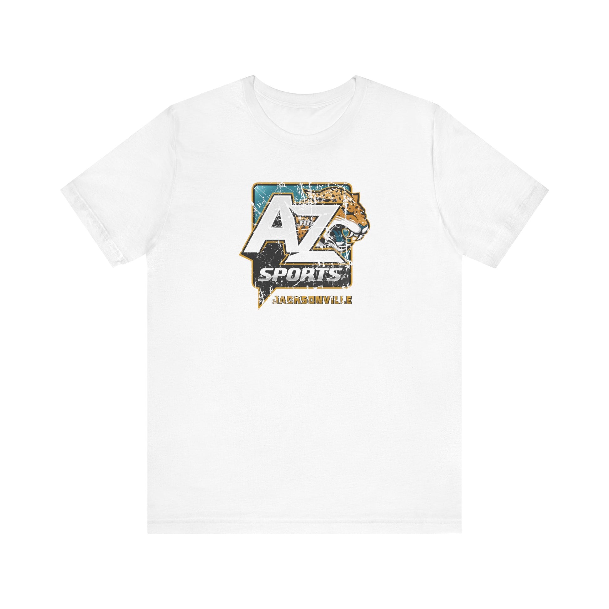 A to Z Sports Jaguars Distressed T-Shirt