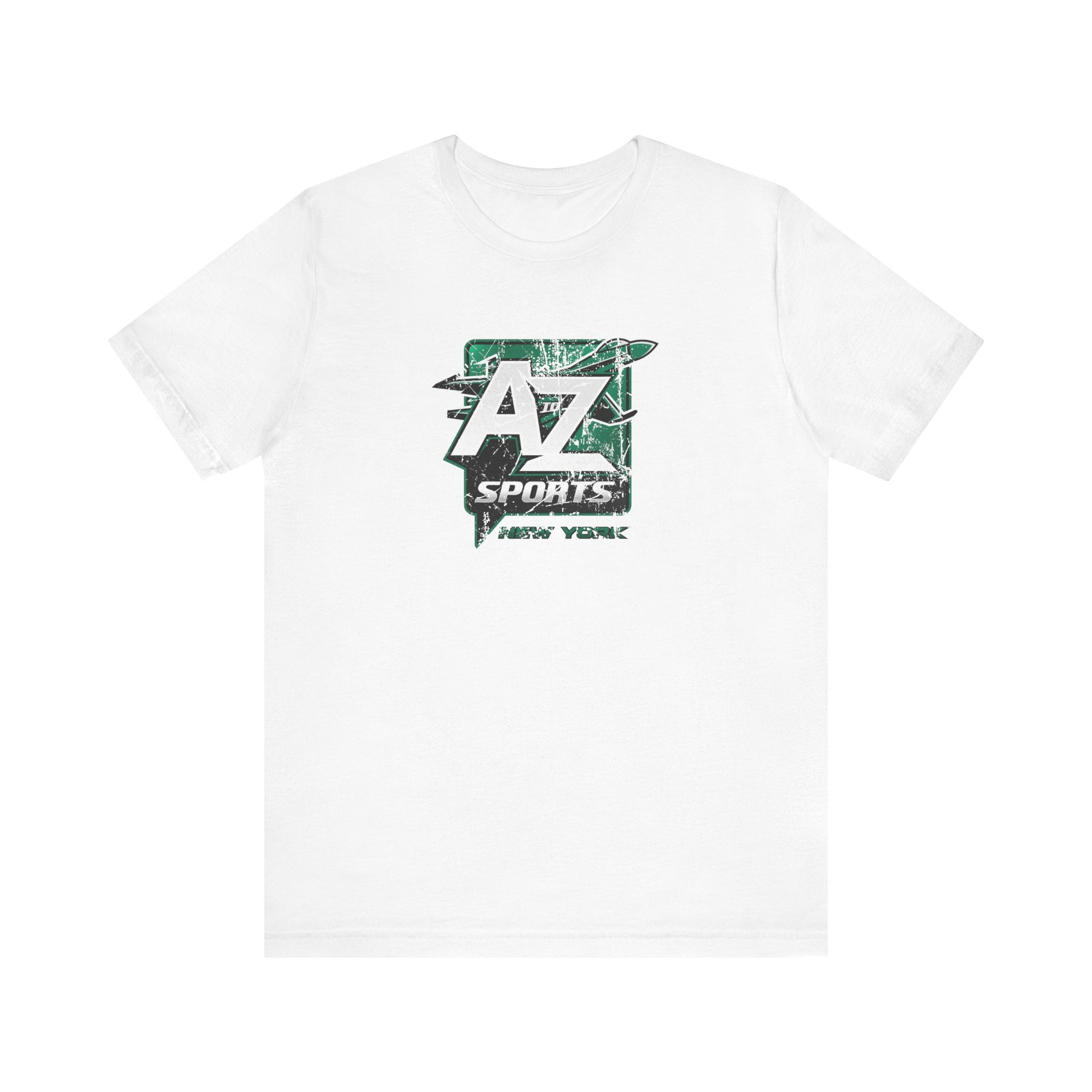 A to Z Sports Jets Distressed T-Shirt