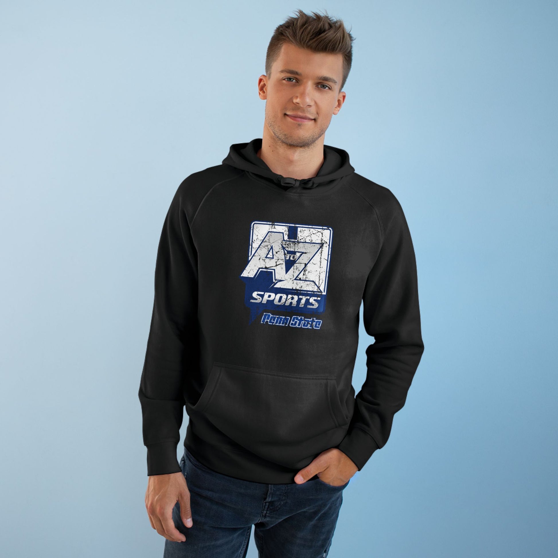 A to Z Sports Penn State Distressed Hoodie