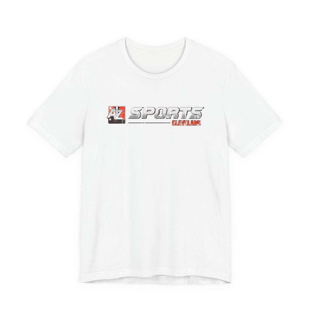 A to Z Sports Browns Distressed Horizontal T-Shirt