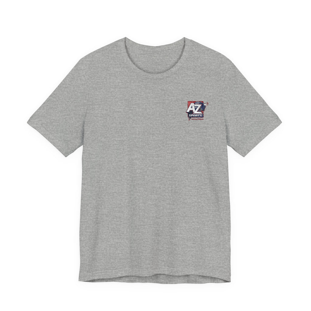 A to Z Sports Texans Distressed Pocket T-Shirt