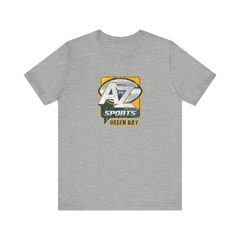 A to Z Sports Packers Distressed T-Shirt