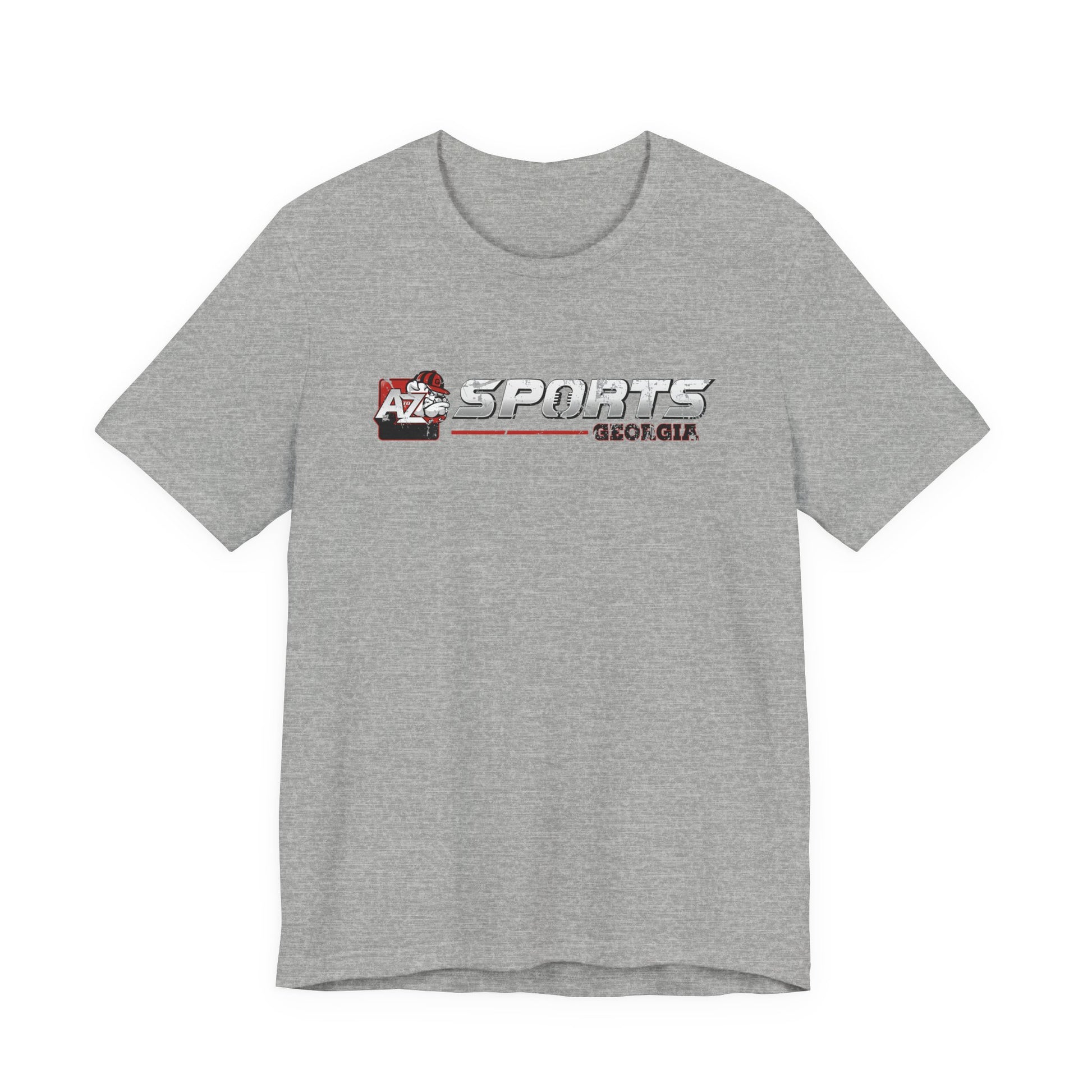 A to Z Sports Georgia Distressed Horizontal T-Shirt