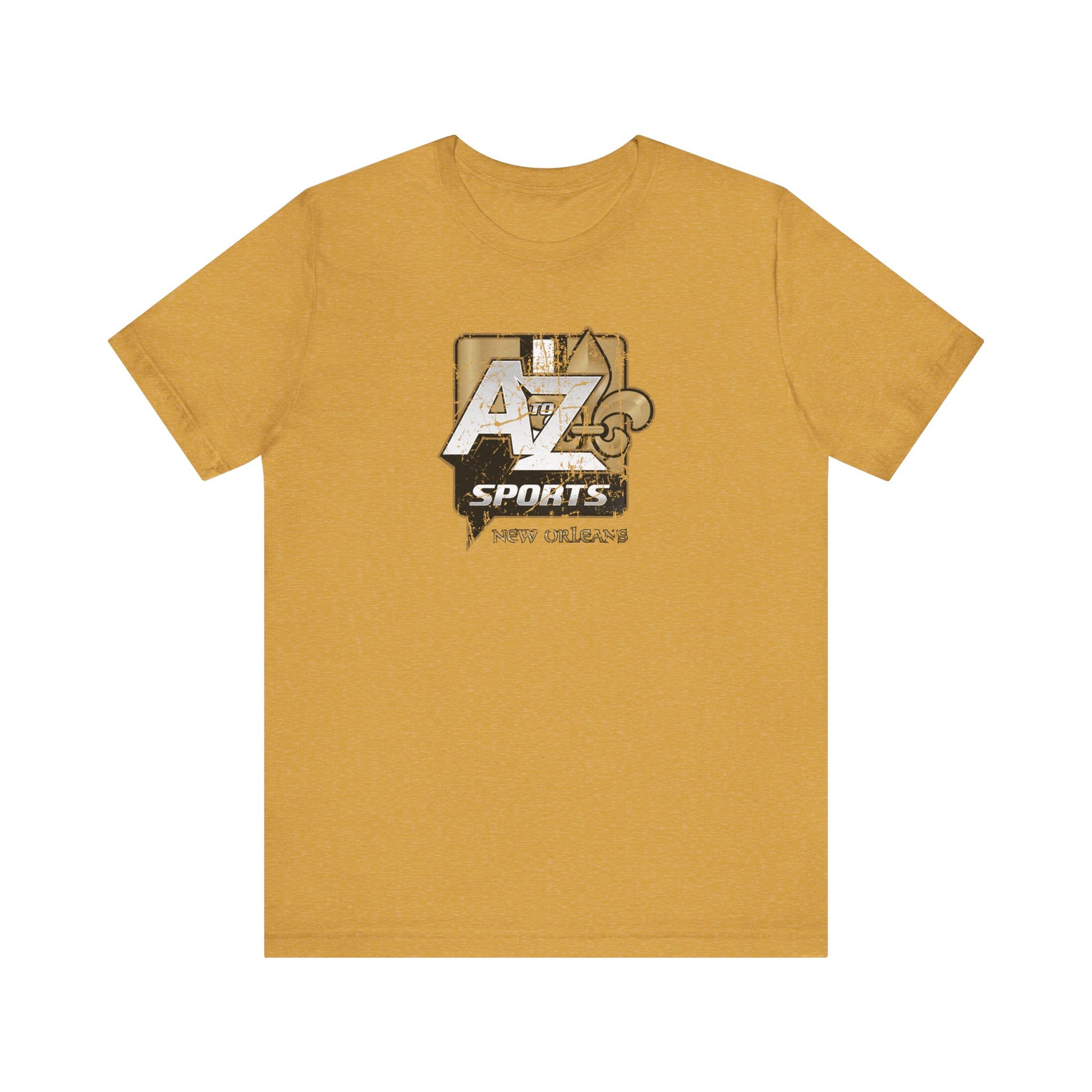 A to Z Sports Saints Distressed T-Shirt