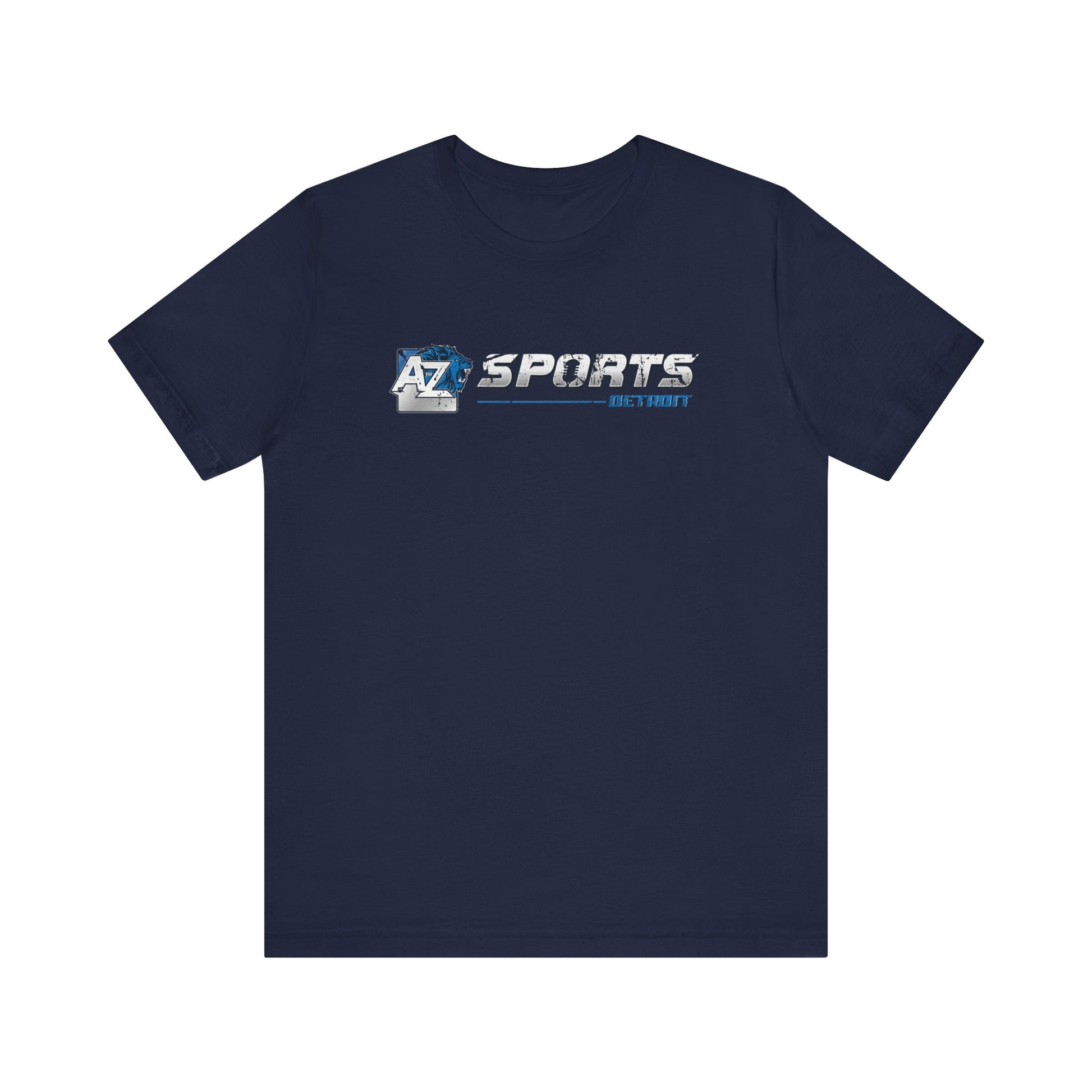 A to Z Sports Lions Distressed Horizontal T-Shirt