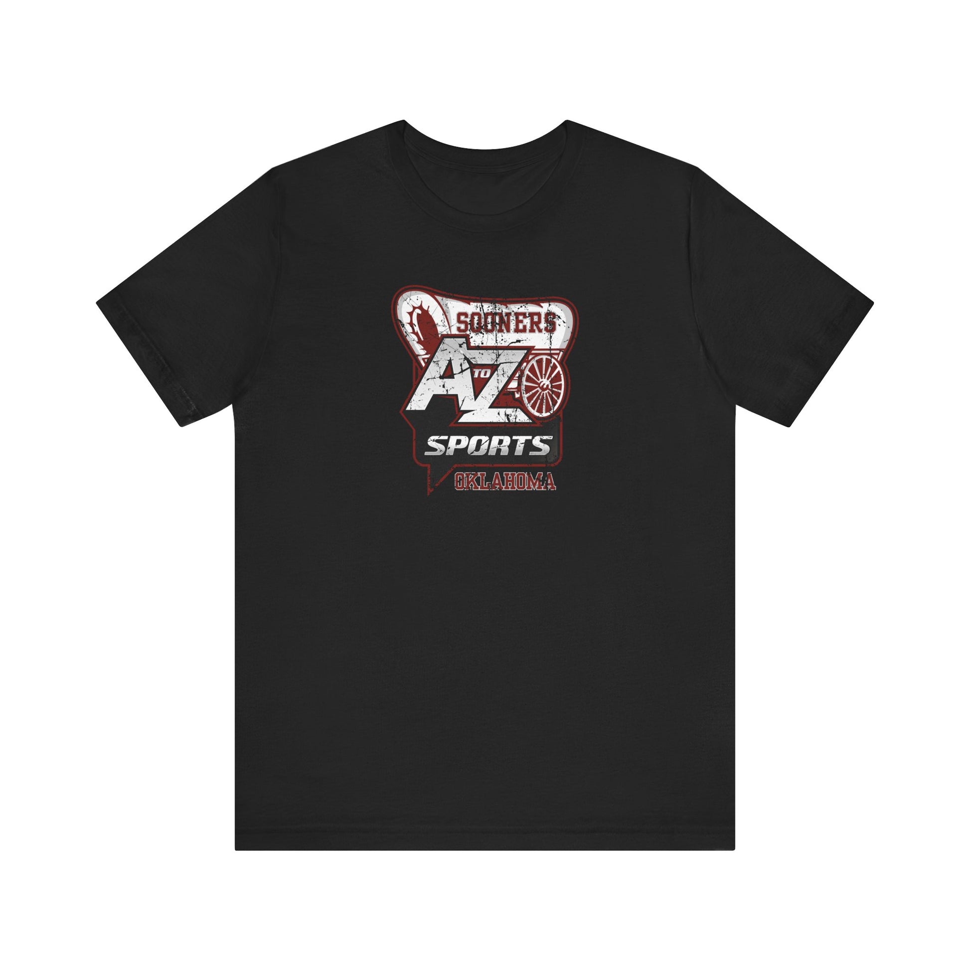A to Z Sports Oklahoma Distressed T-Shirt