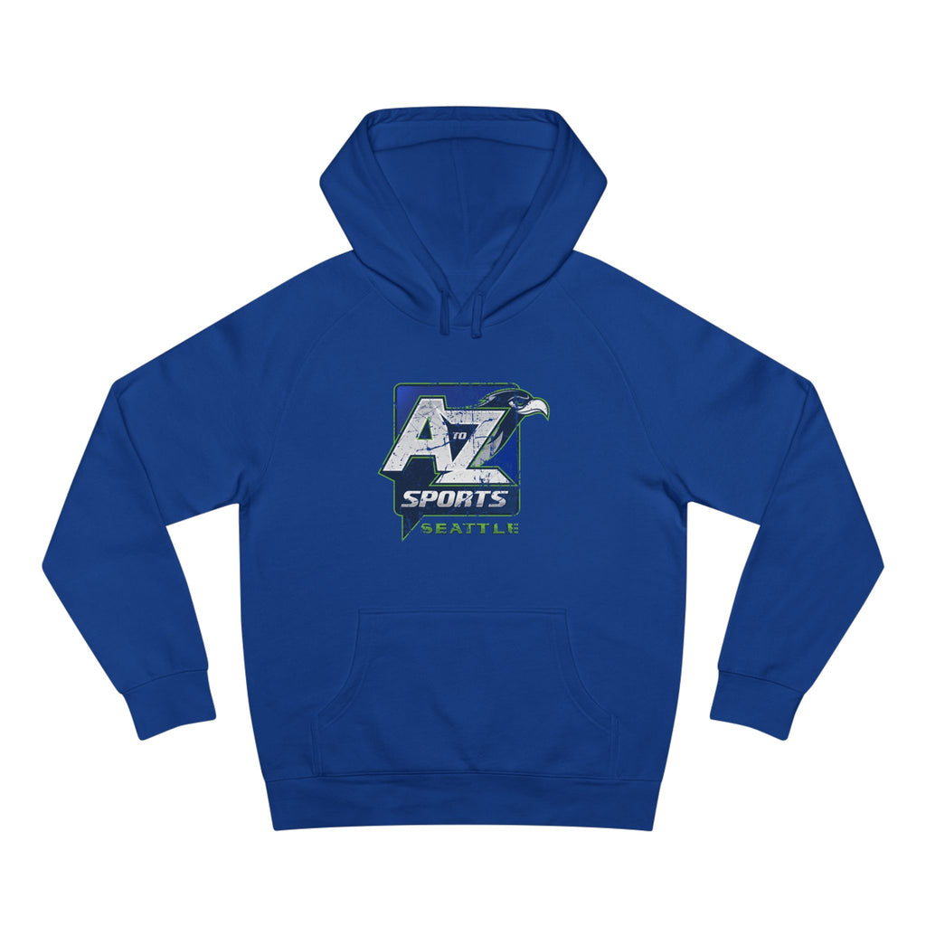 A to Z Sports Seahawks Distressed Hoodie
