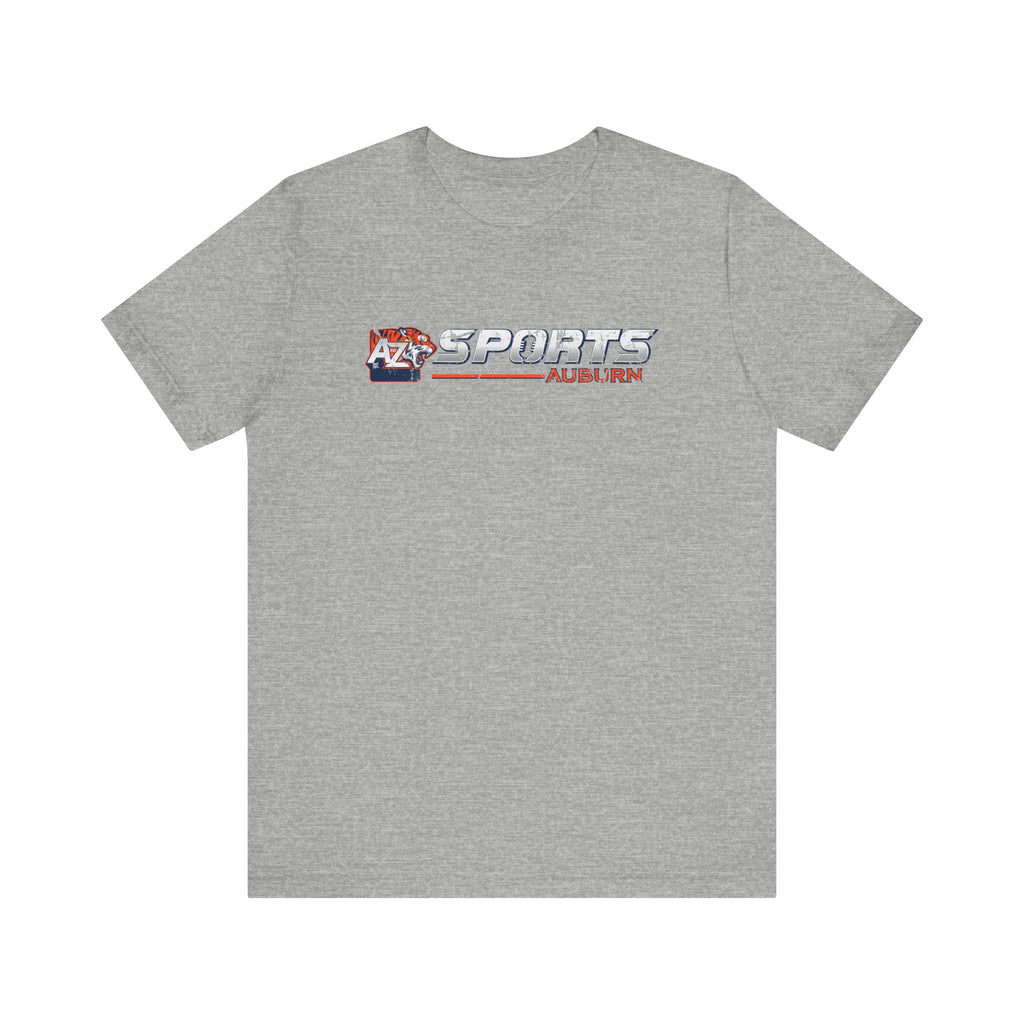 A to Z Sports Auburn Distressed Horizontal T-Shirt