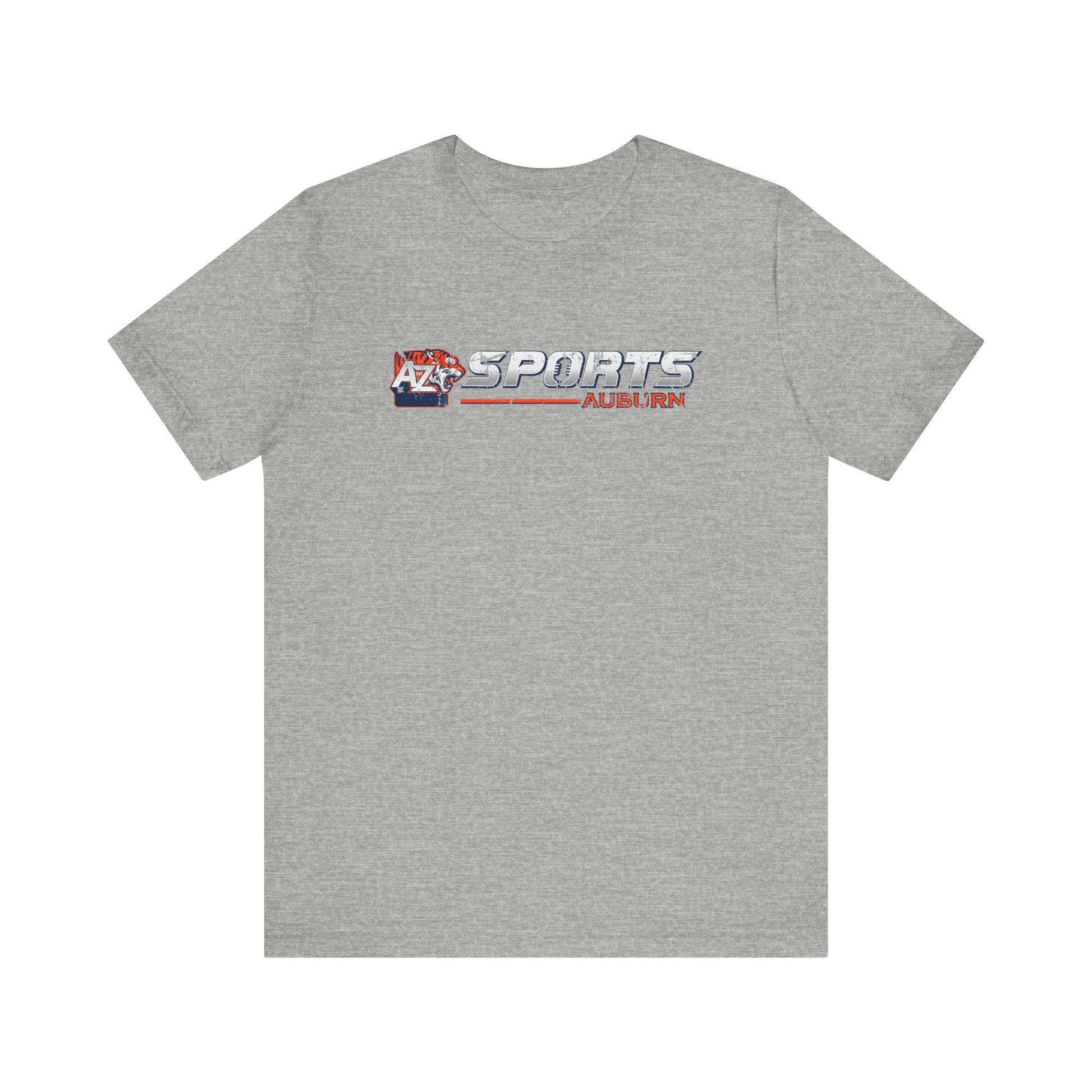 A to Z Sports Auburn Distressed Horizontal T-Shirt