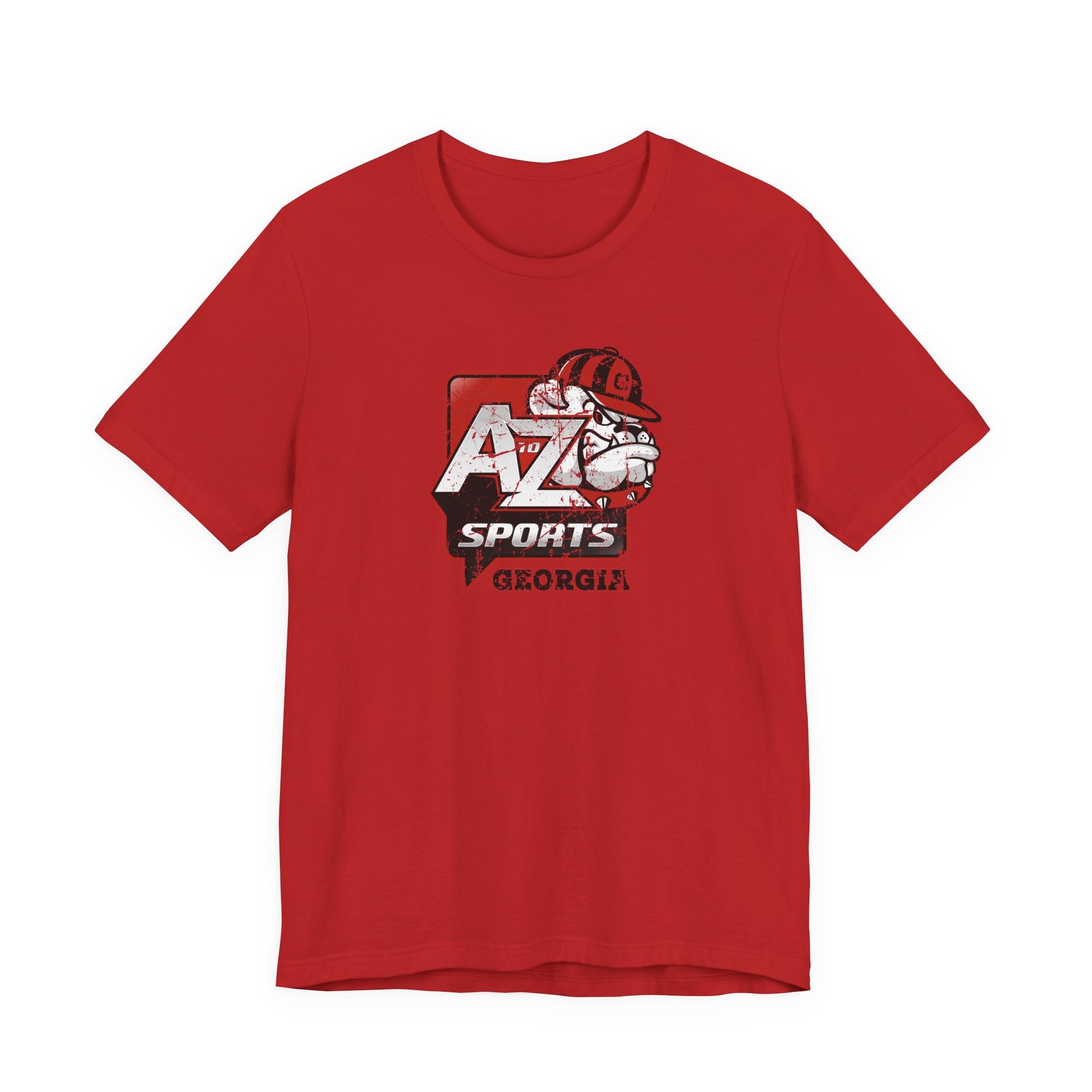 A to Z Sports Georgia Distressed T-Shirt