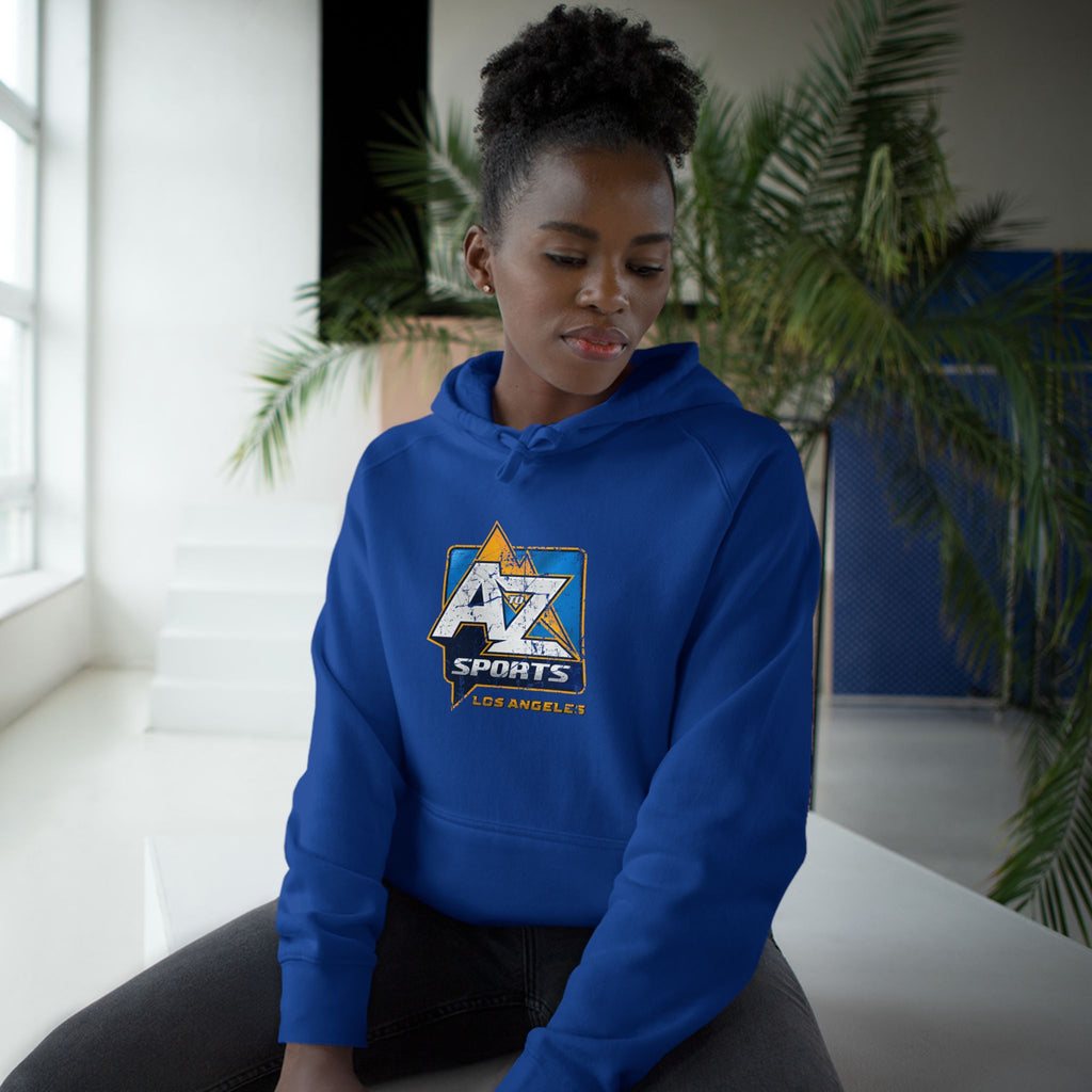 A to Z Sports Chargers Distressed Hoodie