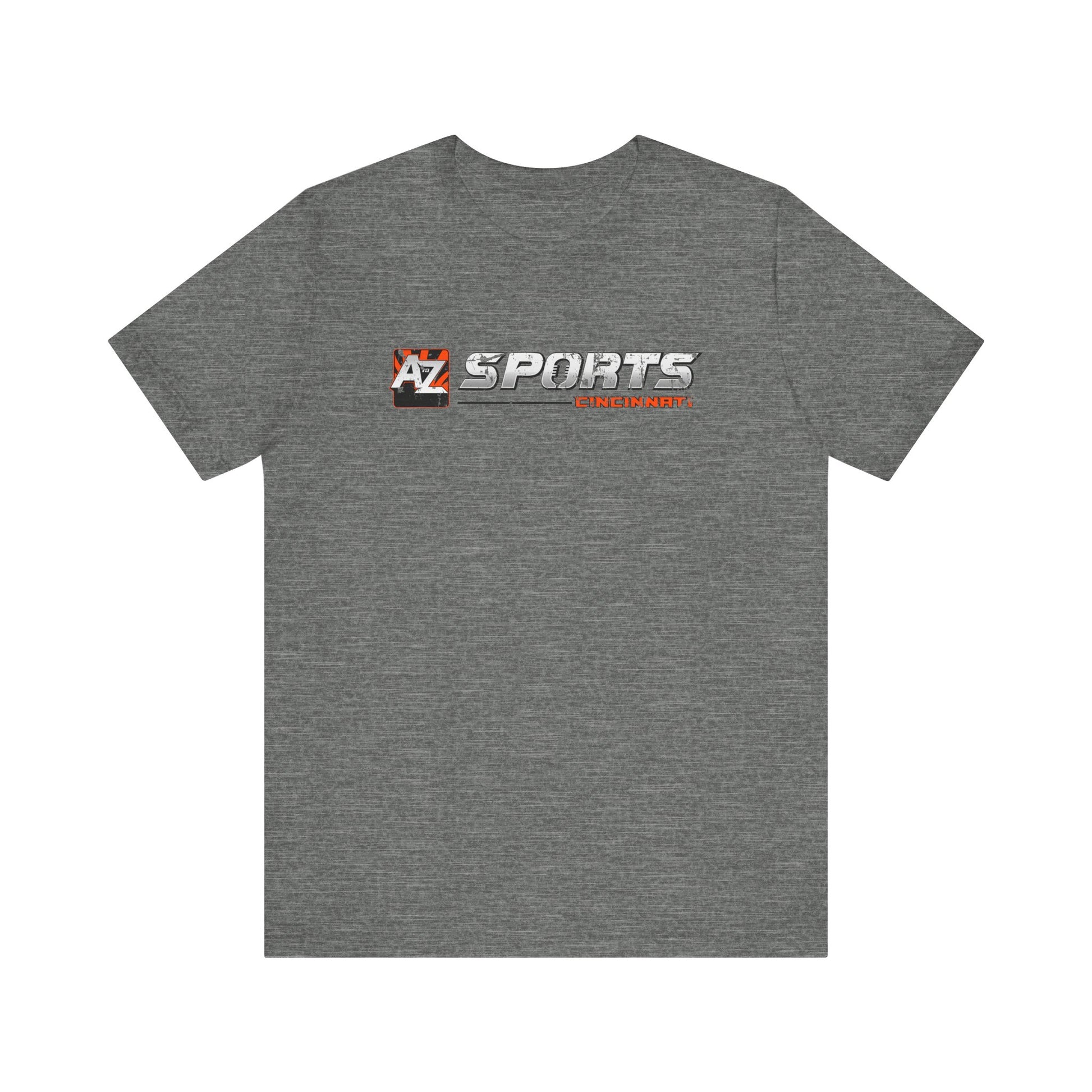 A to Z Sports Bengals Horizontal Distressed T-Shirt