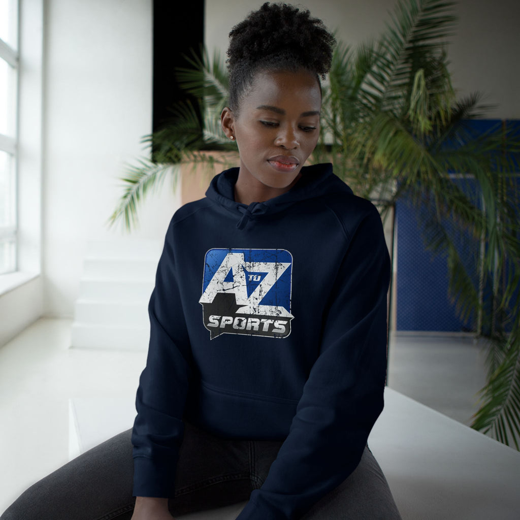 A to Z Sports Distressed Hoodie