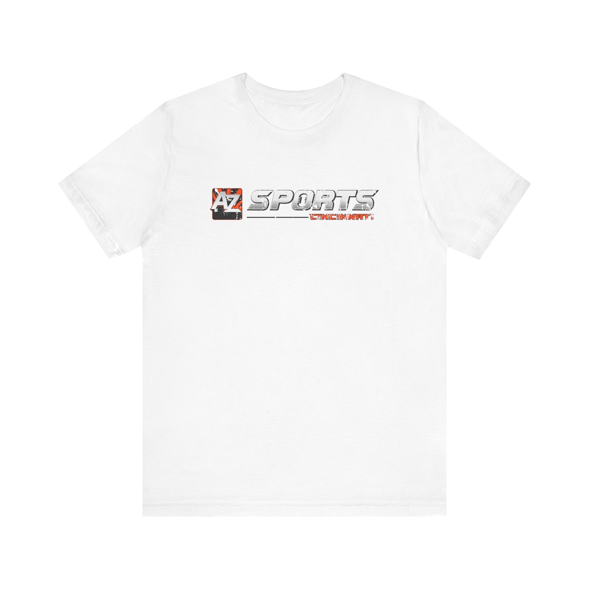 A to Z Sports Bengals Horizontal Distressed T-Shirt